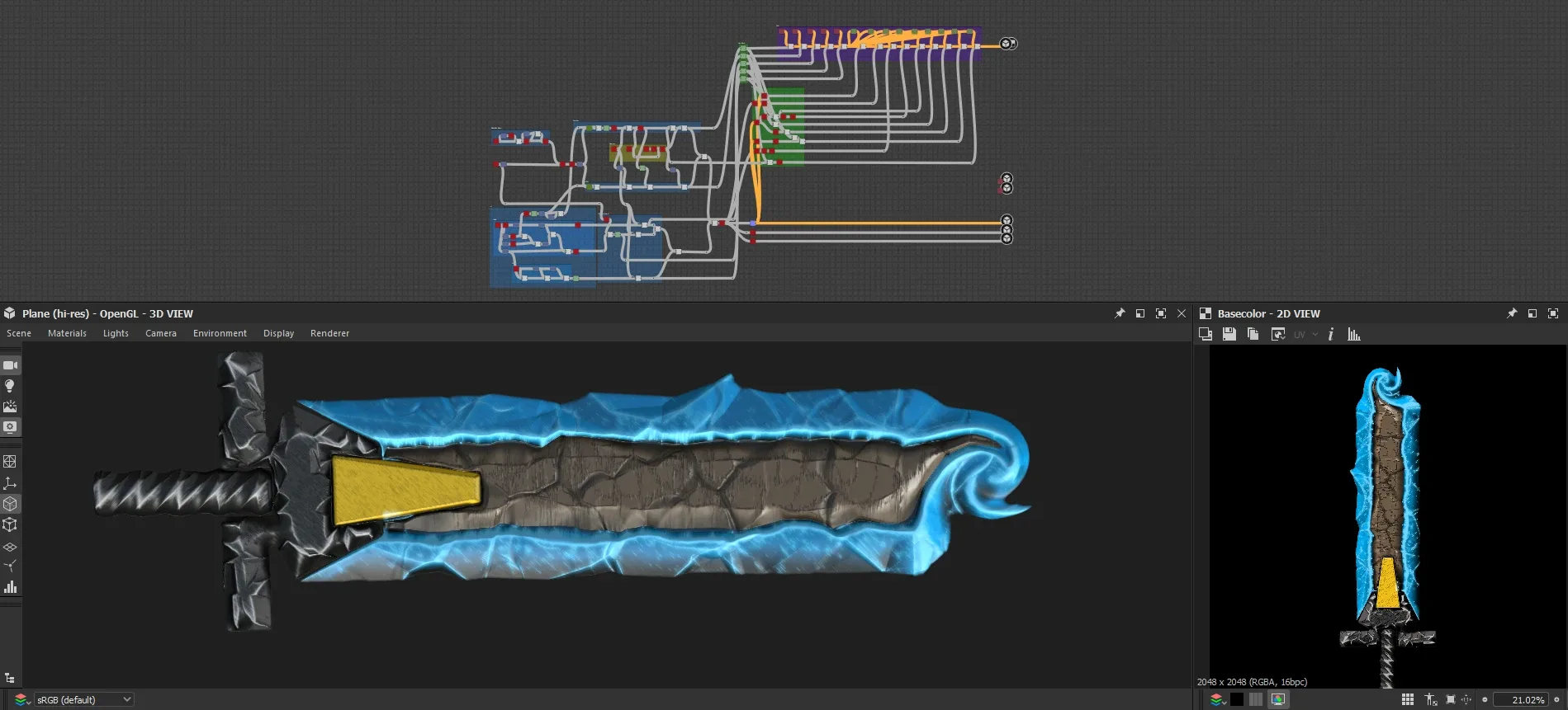 Substance Designer Tutorial | Stylized Sword