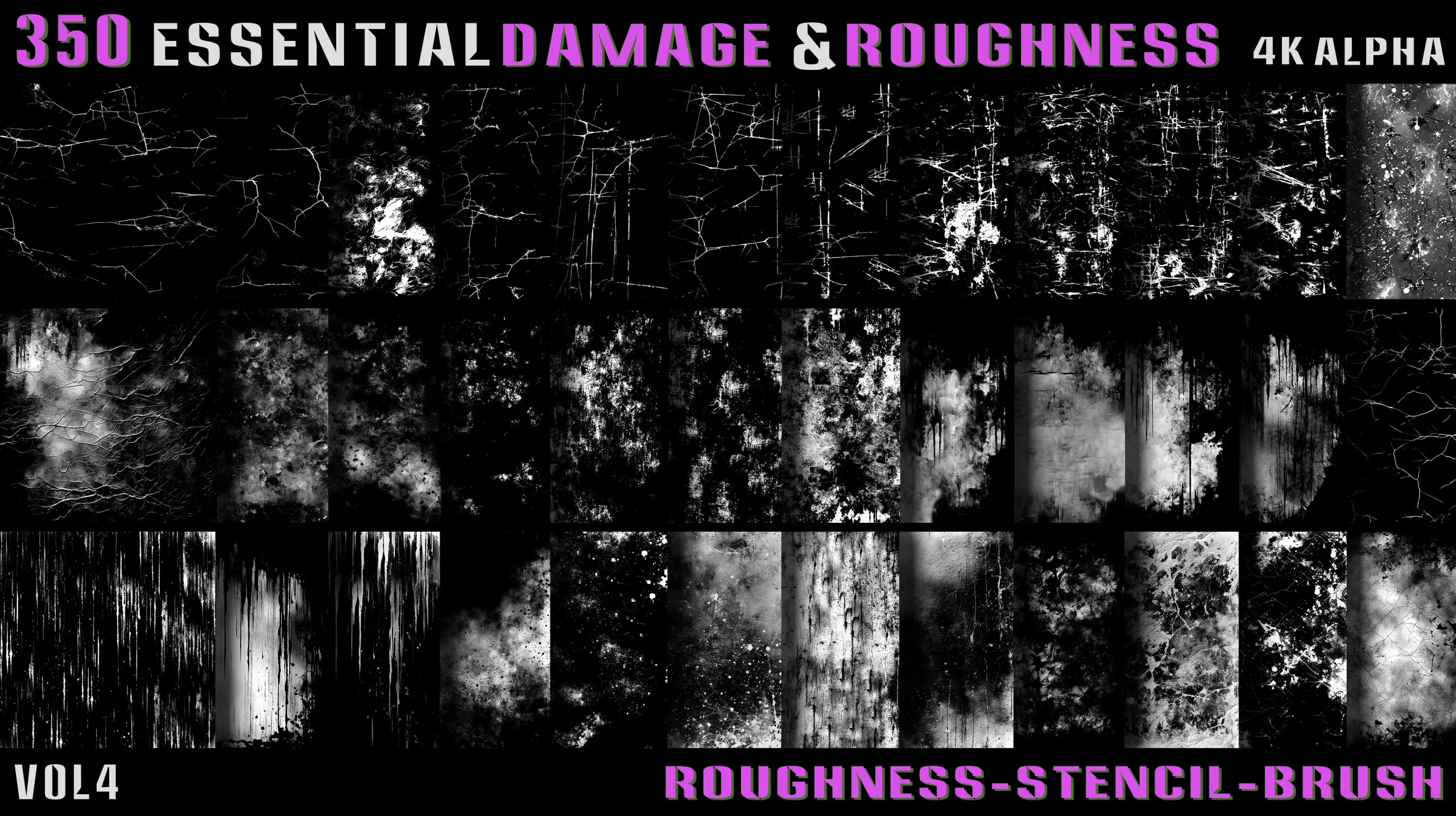 350 Essential Damage and Roughness Alpha - Vol.4