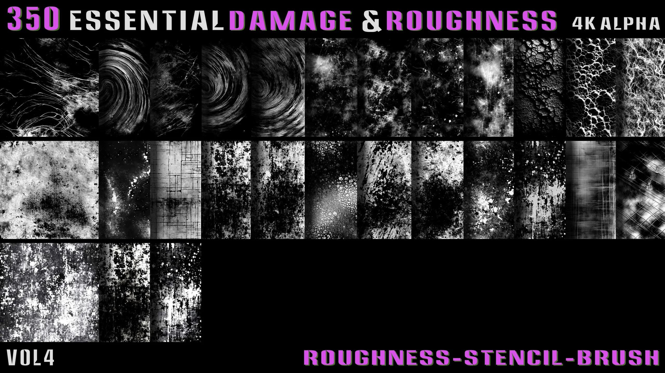 350 Essential Damage and Roughness Alpha - Vol.4