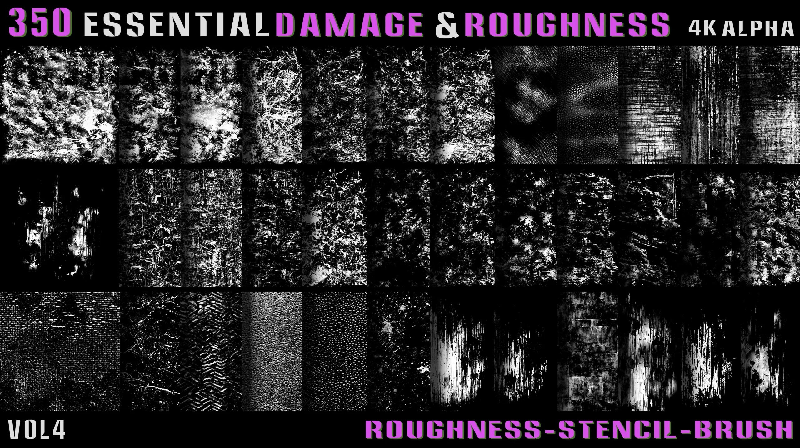 350 Essential Damage and Roughness Alpha - Vol.4