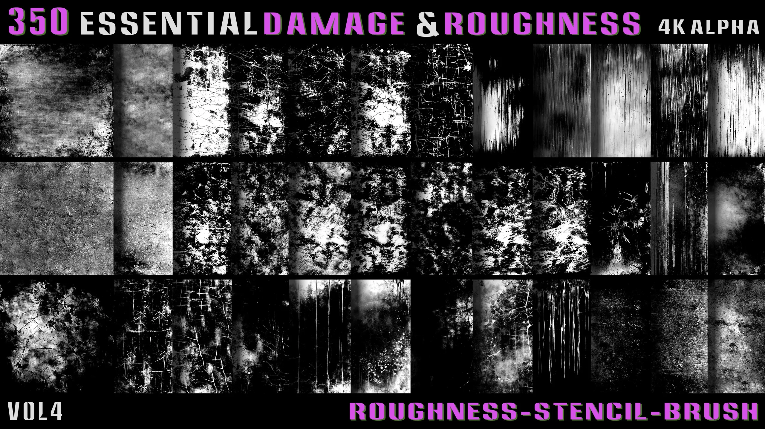 350 Essential Damage and Roughness Alpha - Vol.4