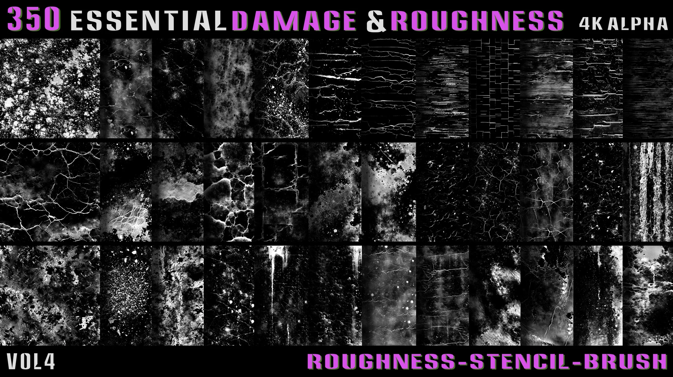 350 Essential Damage and Roughness Alpha - Vol.4