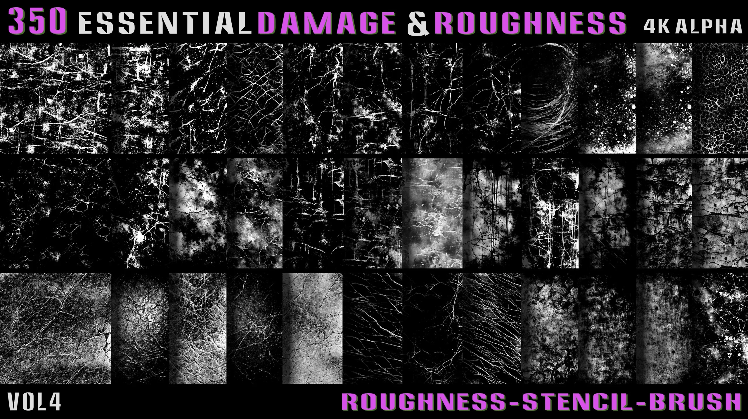 350 Essential Damage and Roughness Alpha - Vol.4