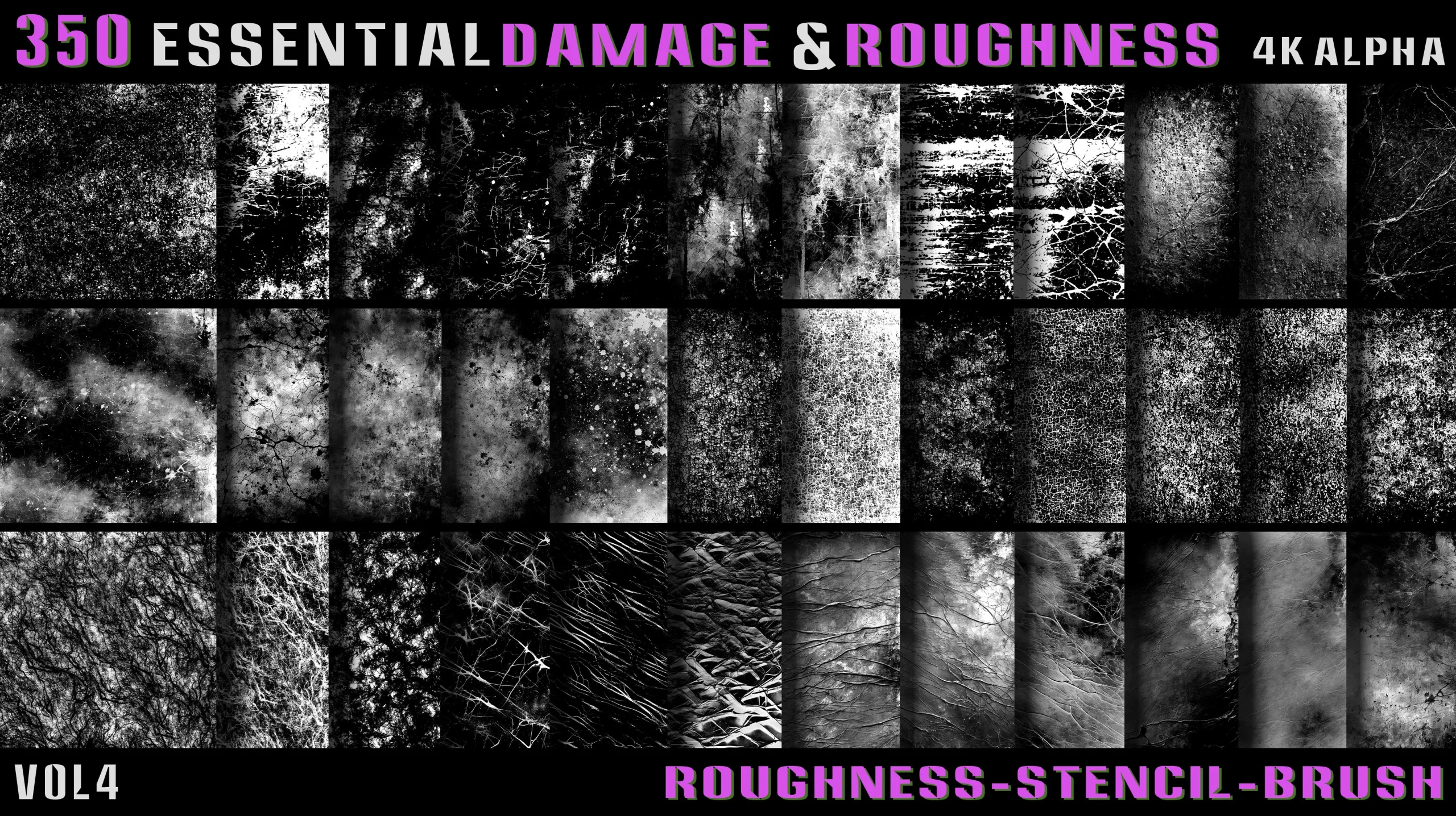 350 Essential Damage and Roughness Alpha - Vol.4