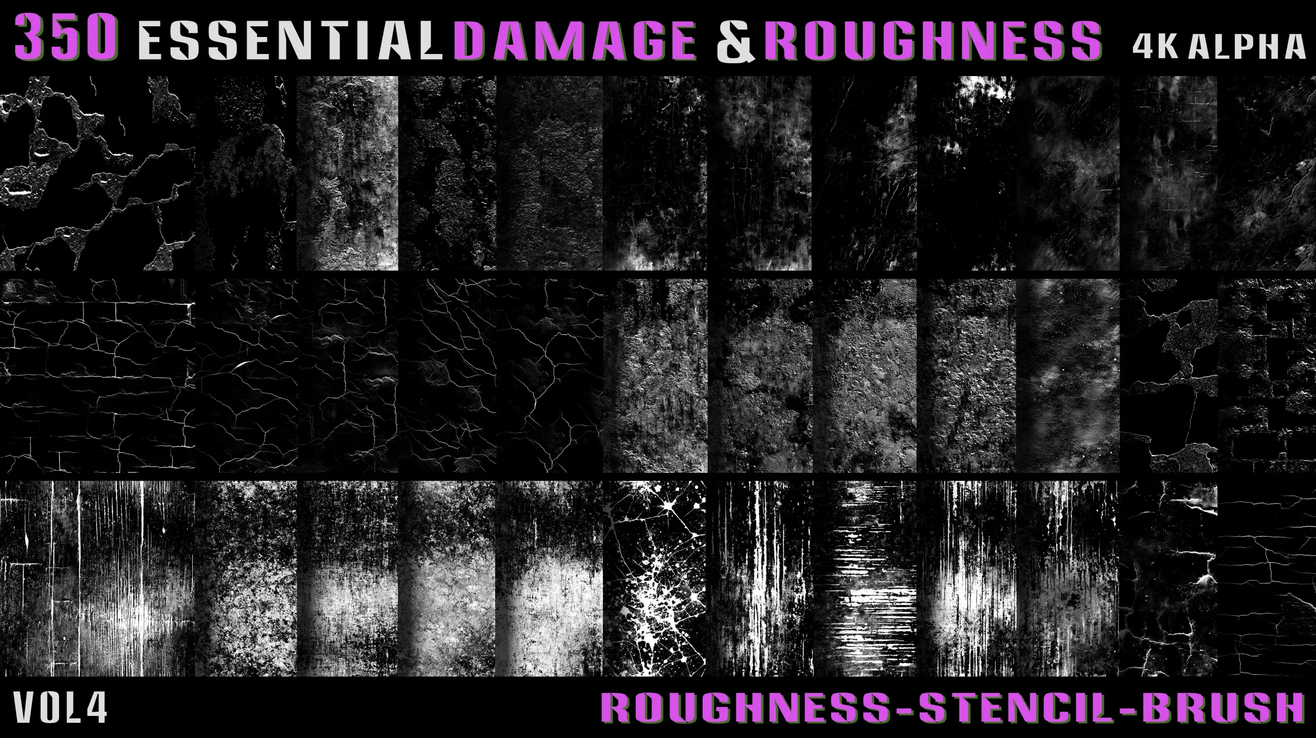 350 Essential Damage and Roughness Alpha - Vol.4