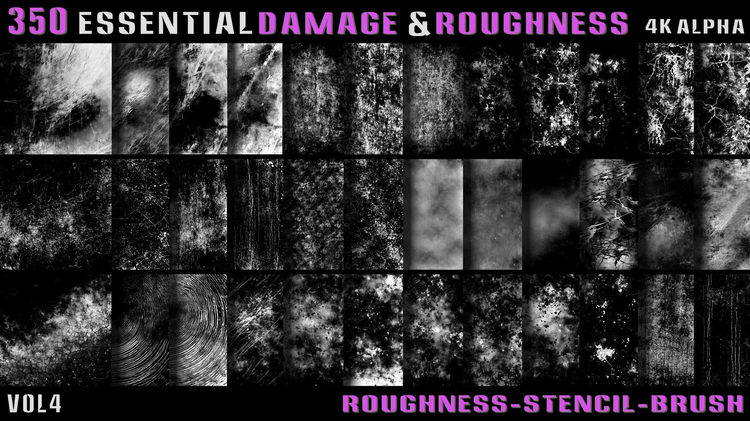 350 Essential Damage and Roughness Alpha - Vol.4