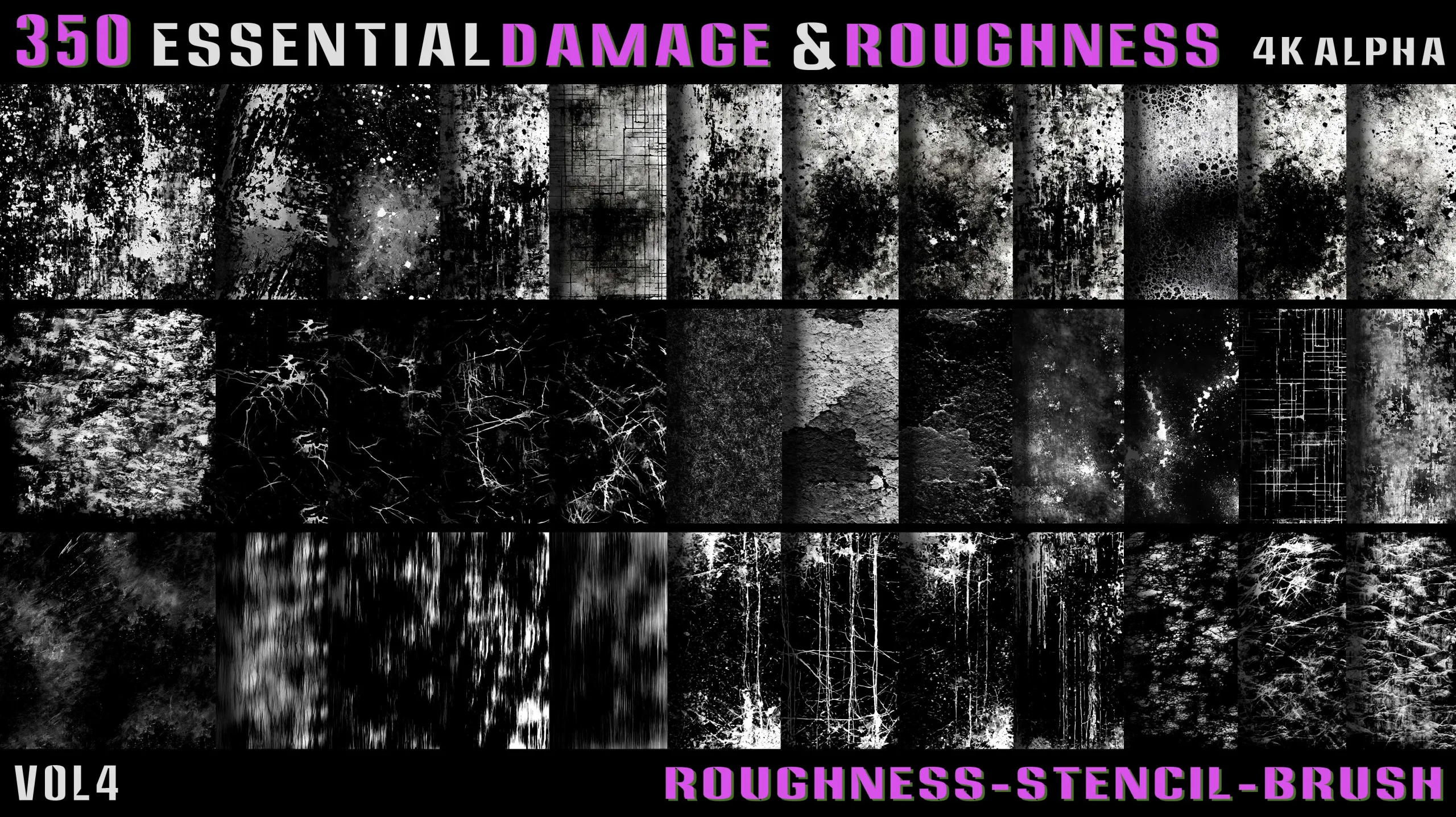 350 Essential Damage and Roughness Alpha - Vol.4