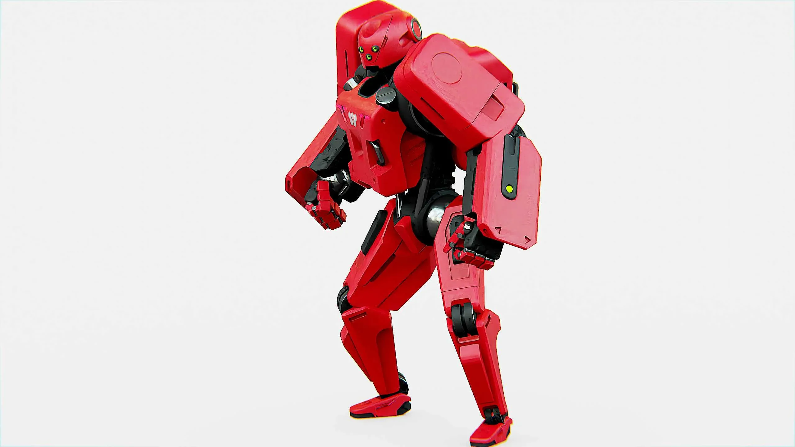 Mecha Soldier X Auto-Rig Pro Rigged For Mixamo, Unreal Engine Unity