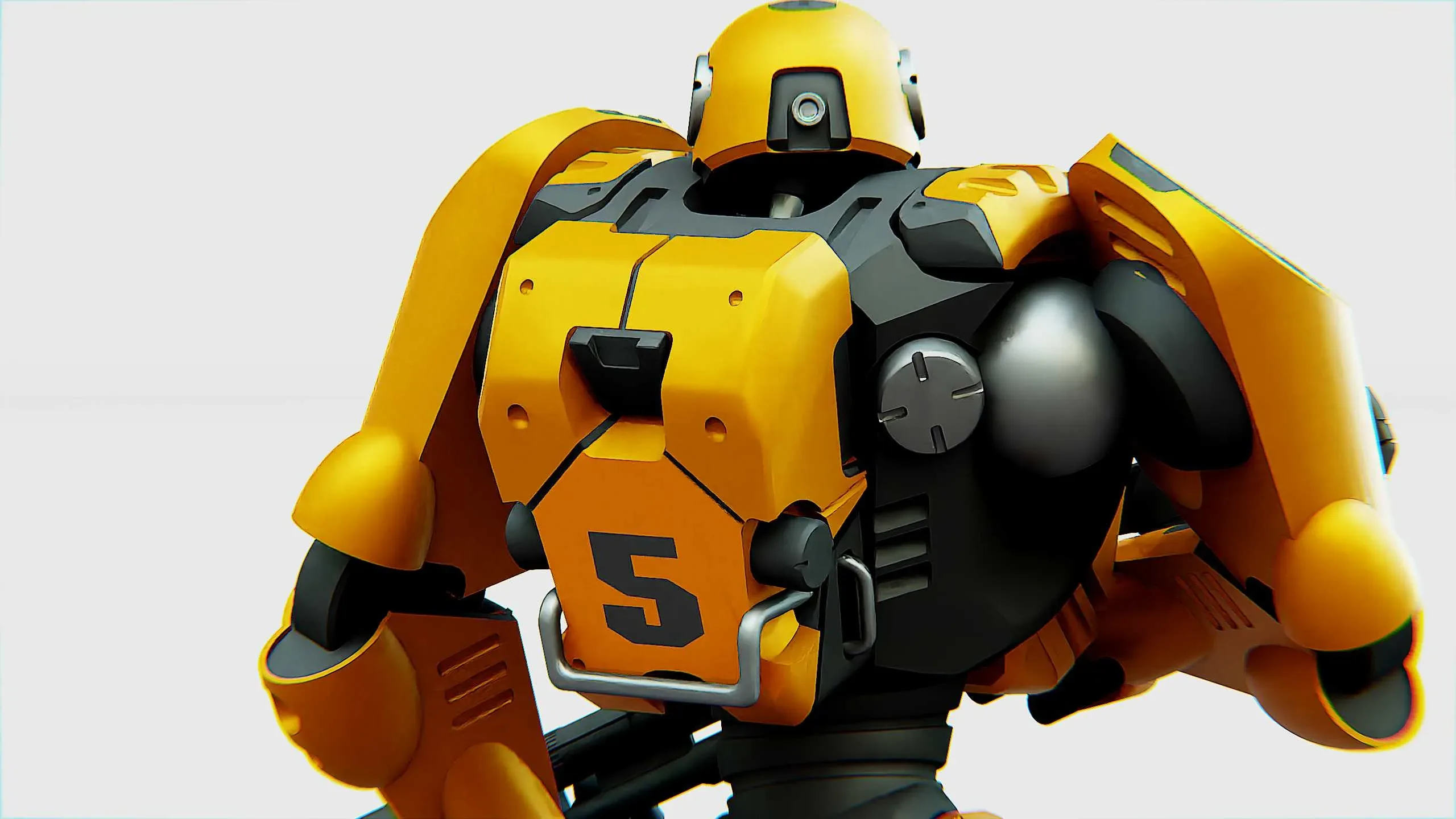 BATTLE DROID QORA Auto-Rig Pro Rigged For Mixamo, Unreal Engine Unity