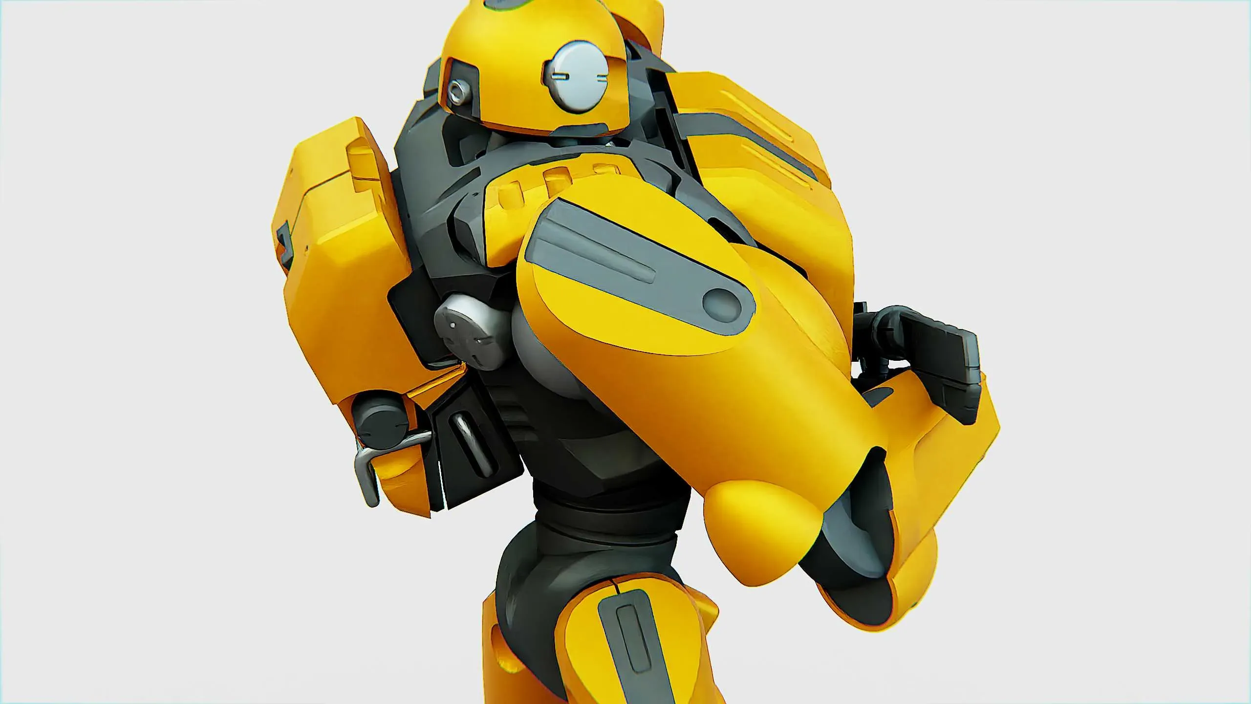 BATTLE DROID QORA Auto-Rig Pro Rigged For Mixamo, Unreal Engine Unity