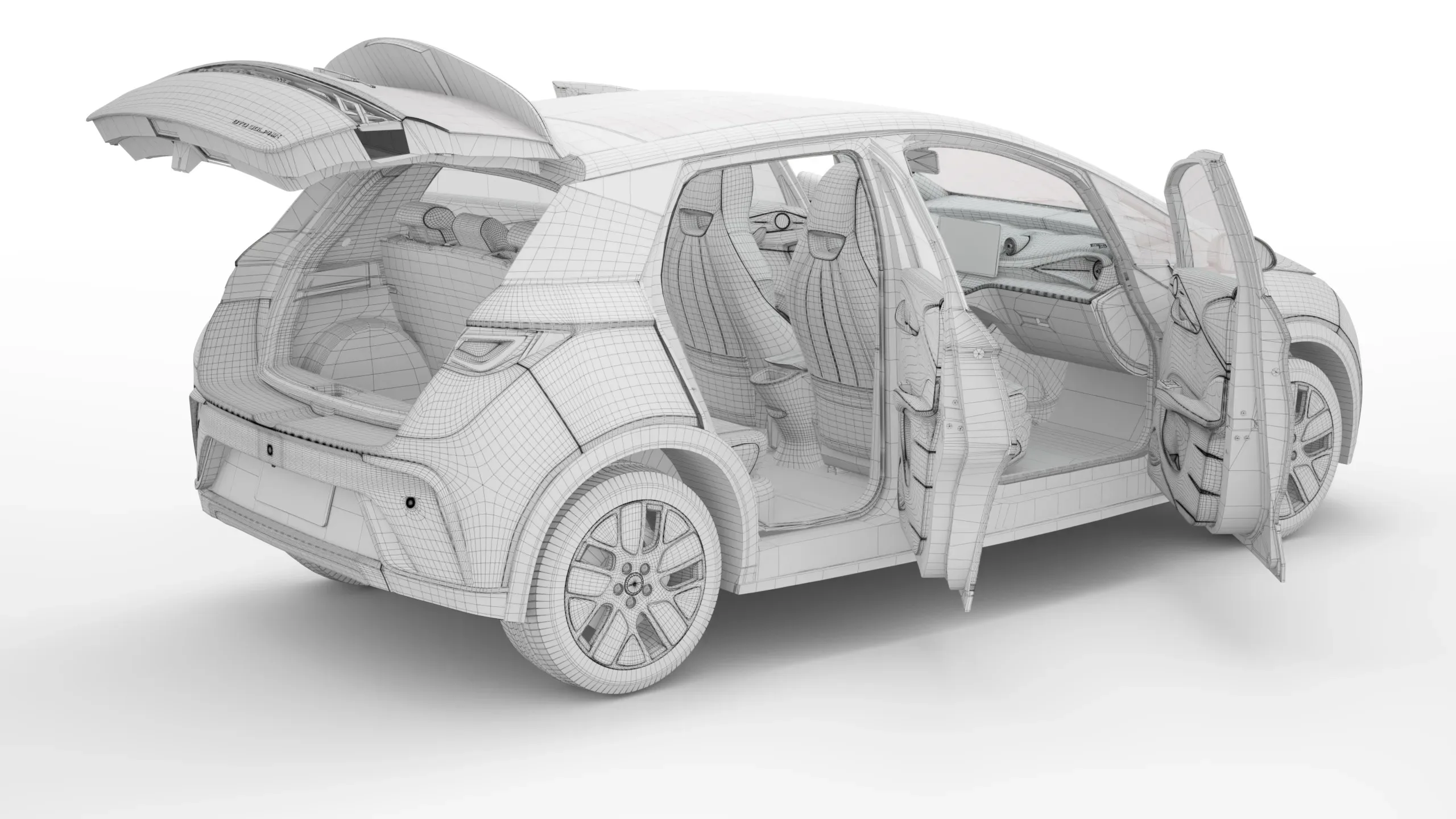 2024 BYD Dolphin With Interior