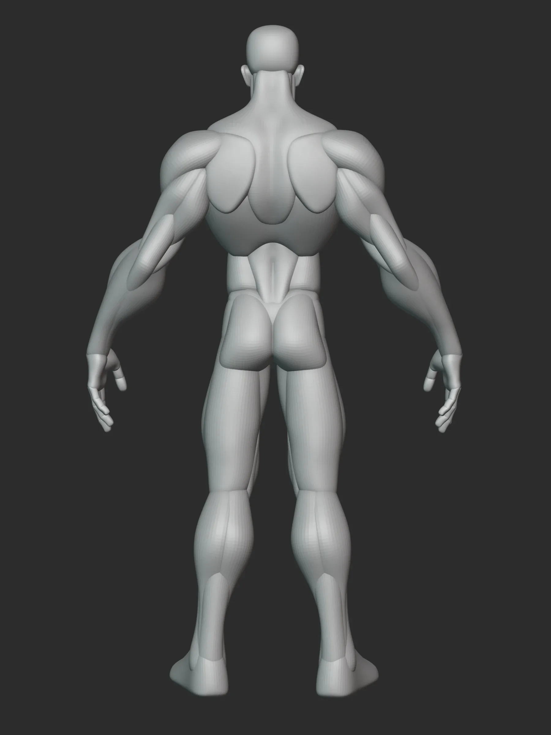 Standard Male Stylized Blockout V1