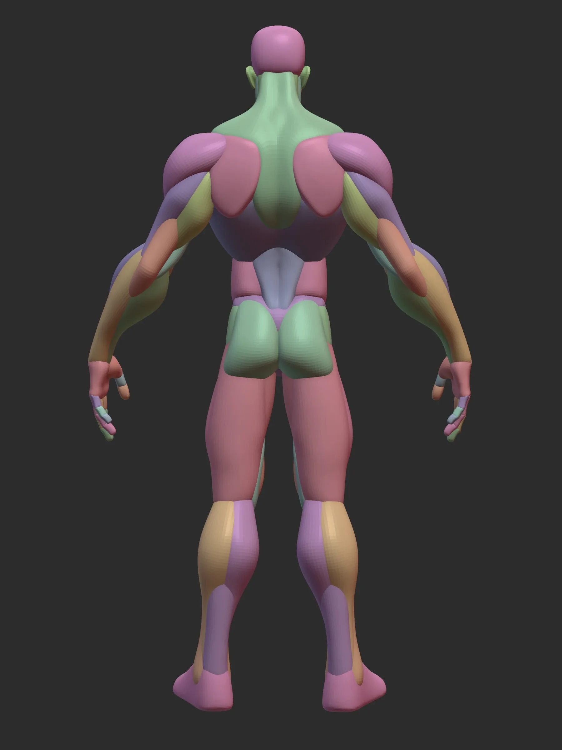 Standard Male Stylized Blockout V1