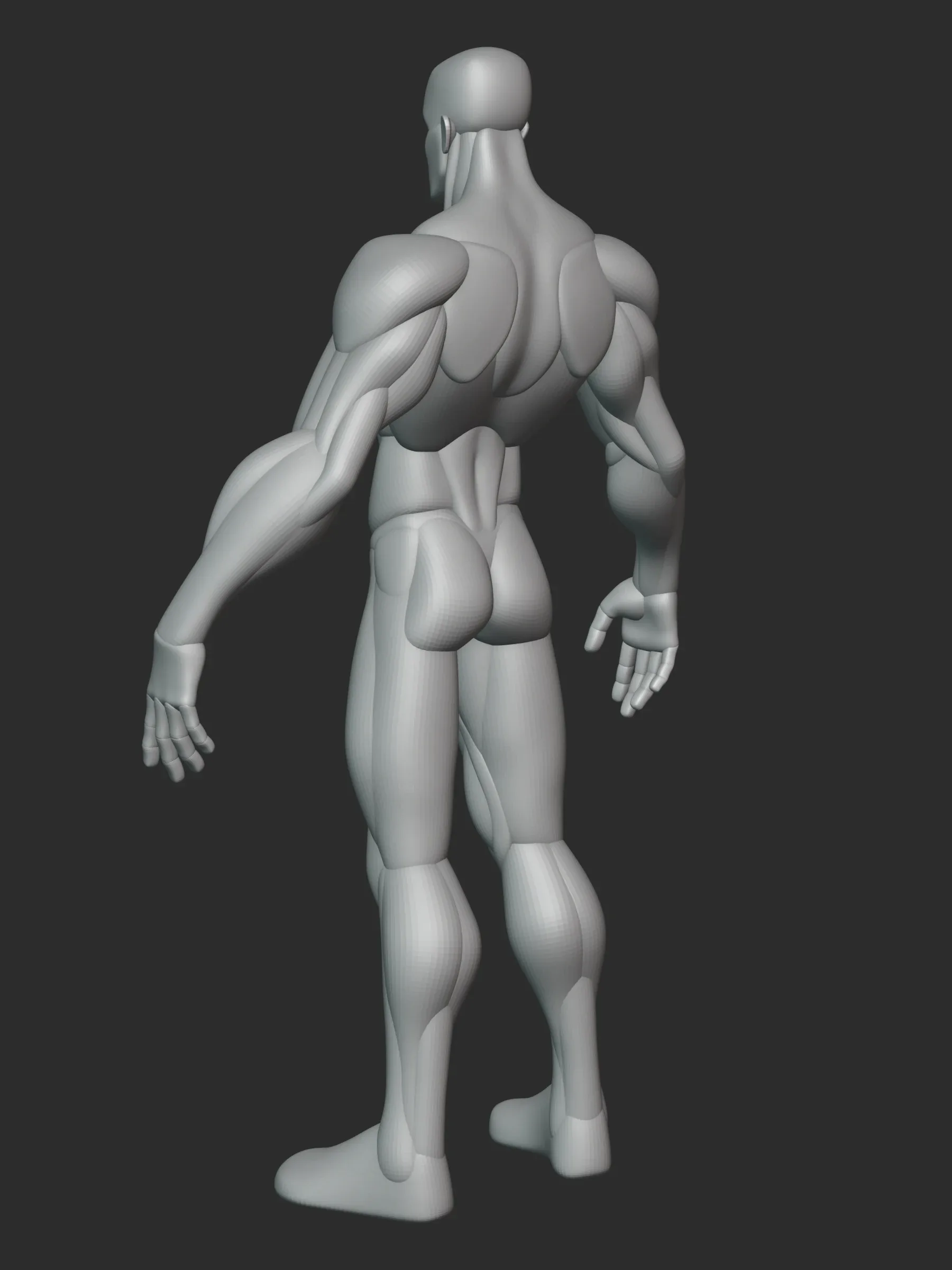 Standard Male Stylized Blockout V1