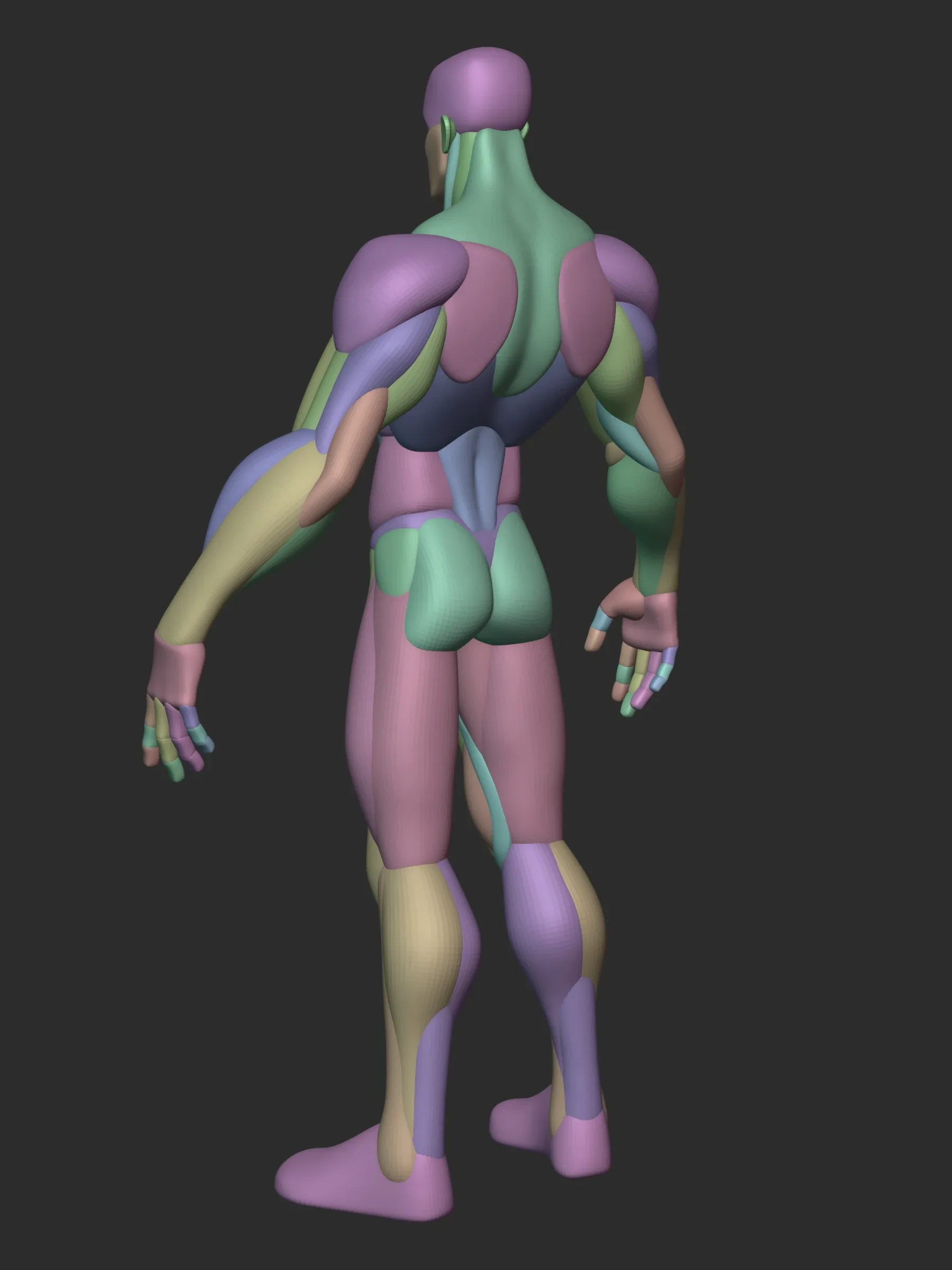 Standard Male Stylized Blockout V1