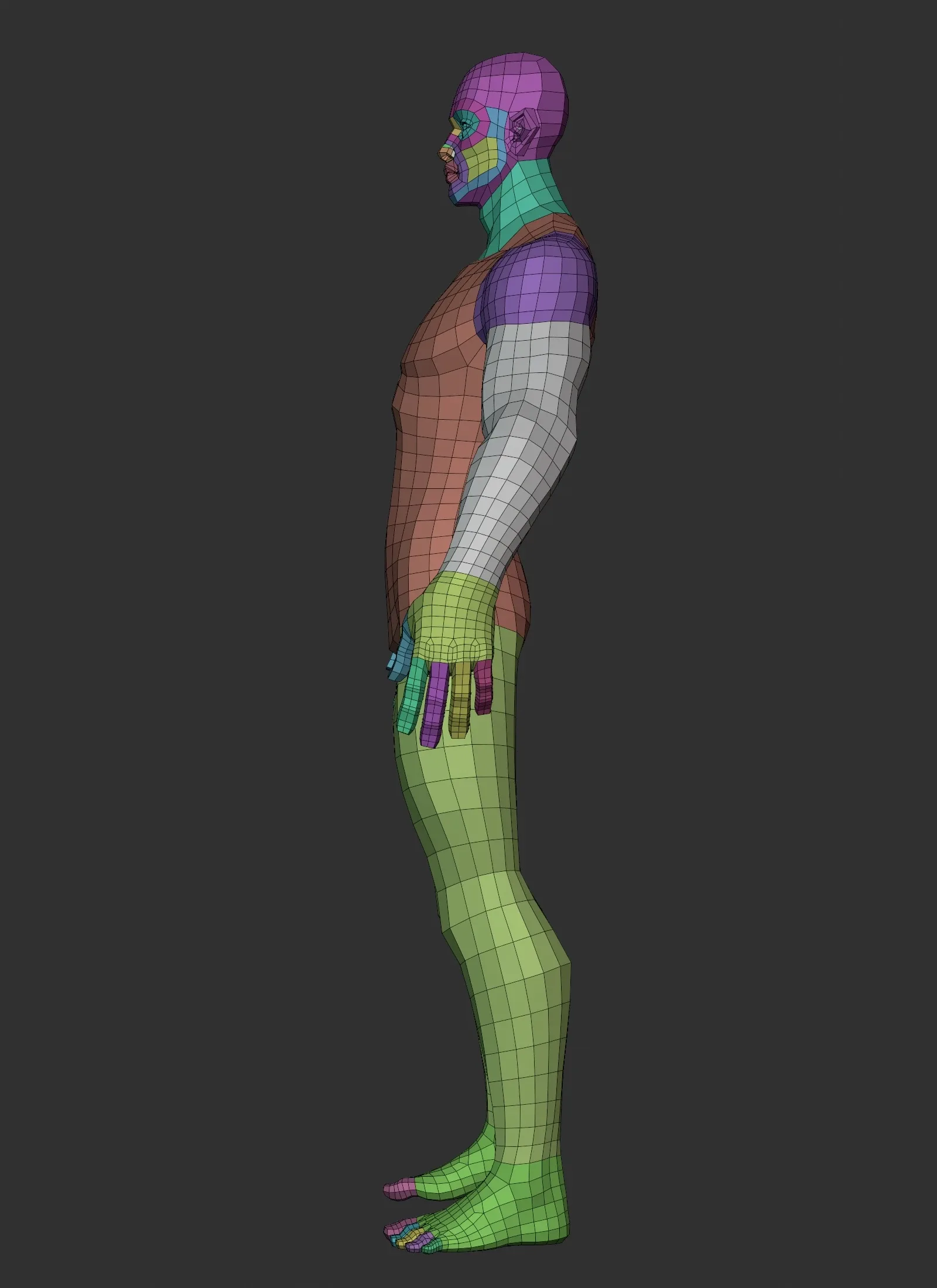 Stylized Lowpoly Basemesh