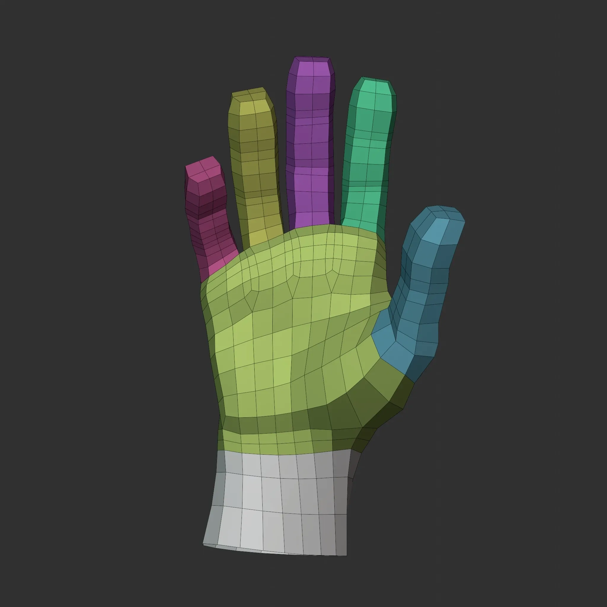 Stylized Lowpoly Basemesh