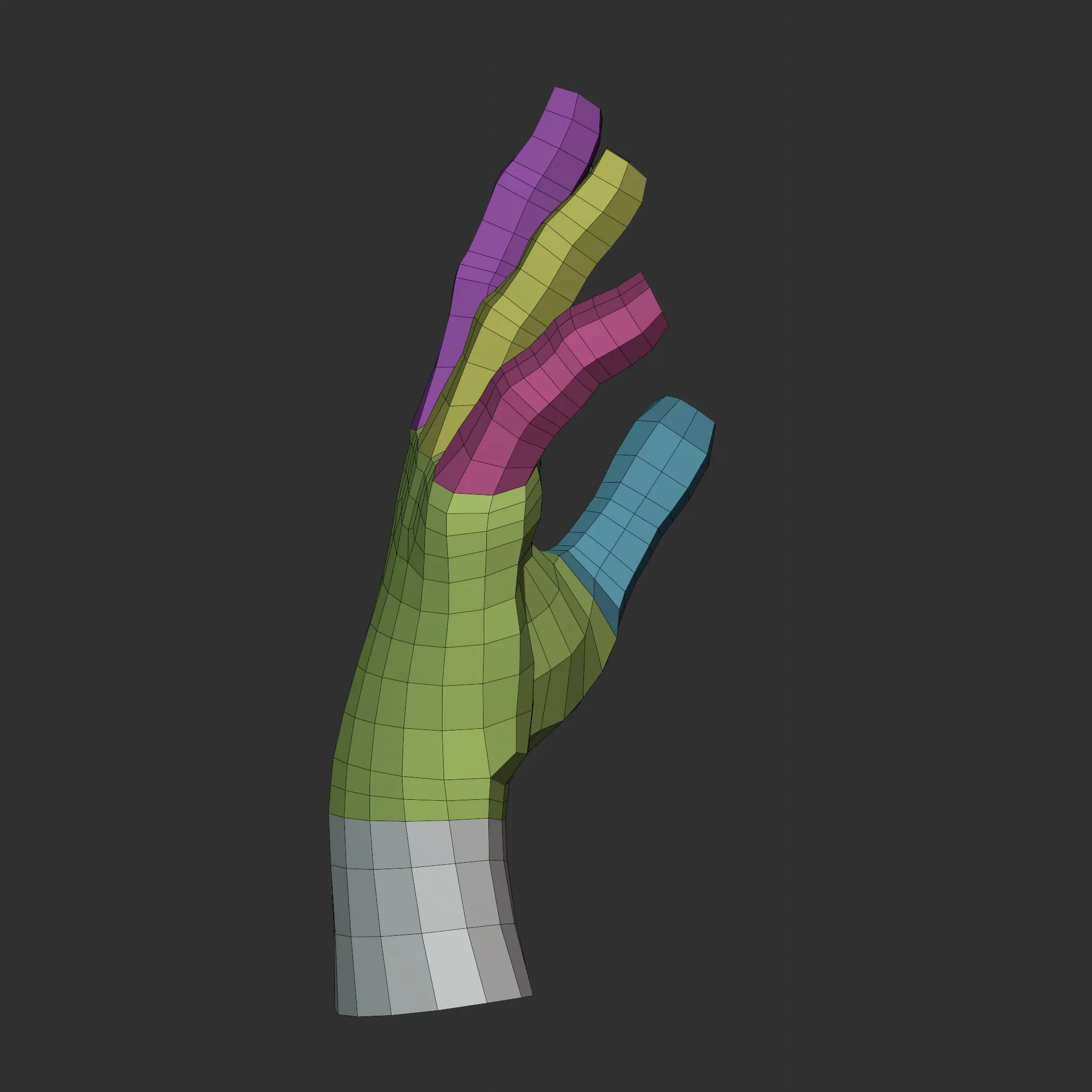 Stylized Lowpoly Basemesh