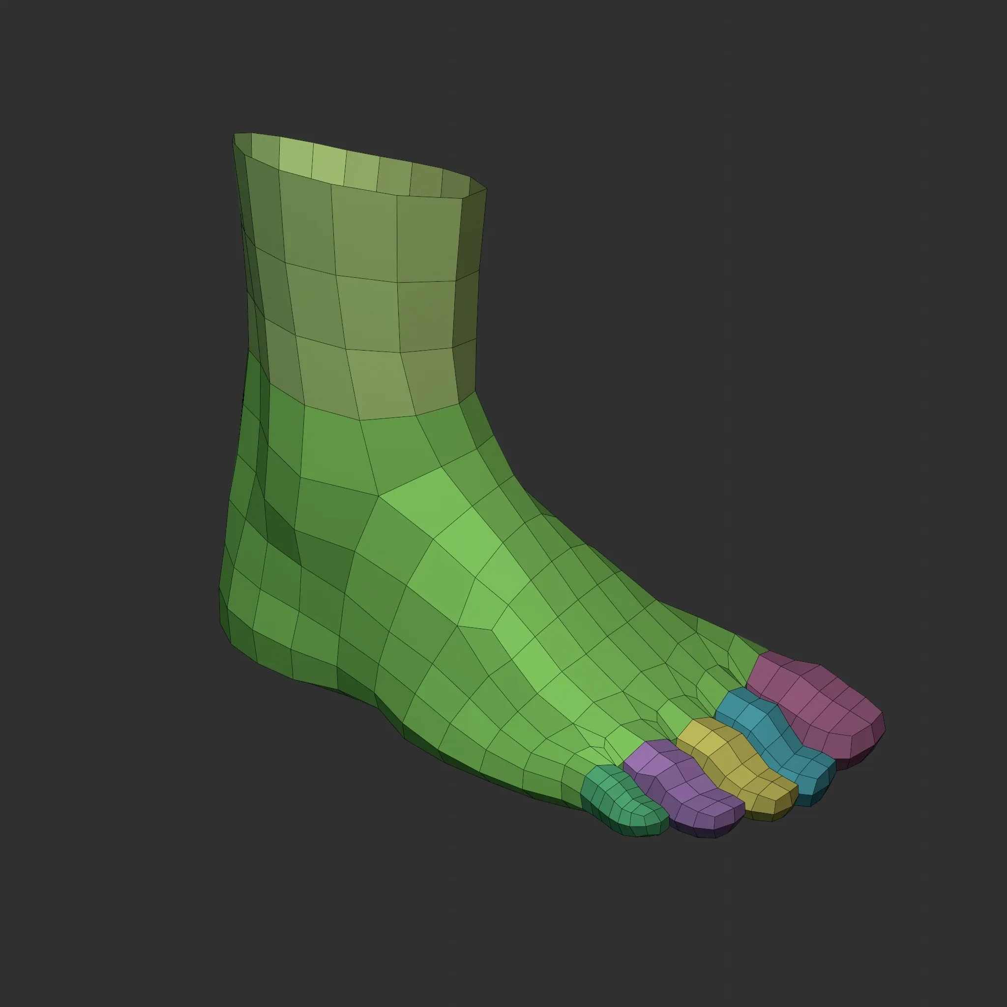 Stylized Lowpoly Basemesh