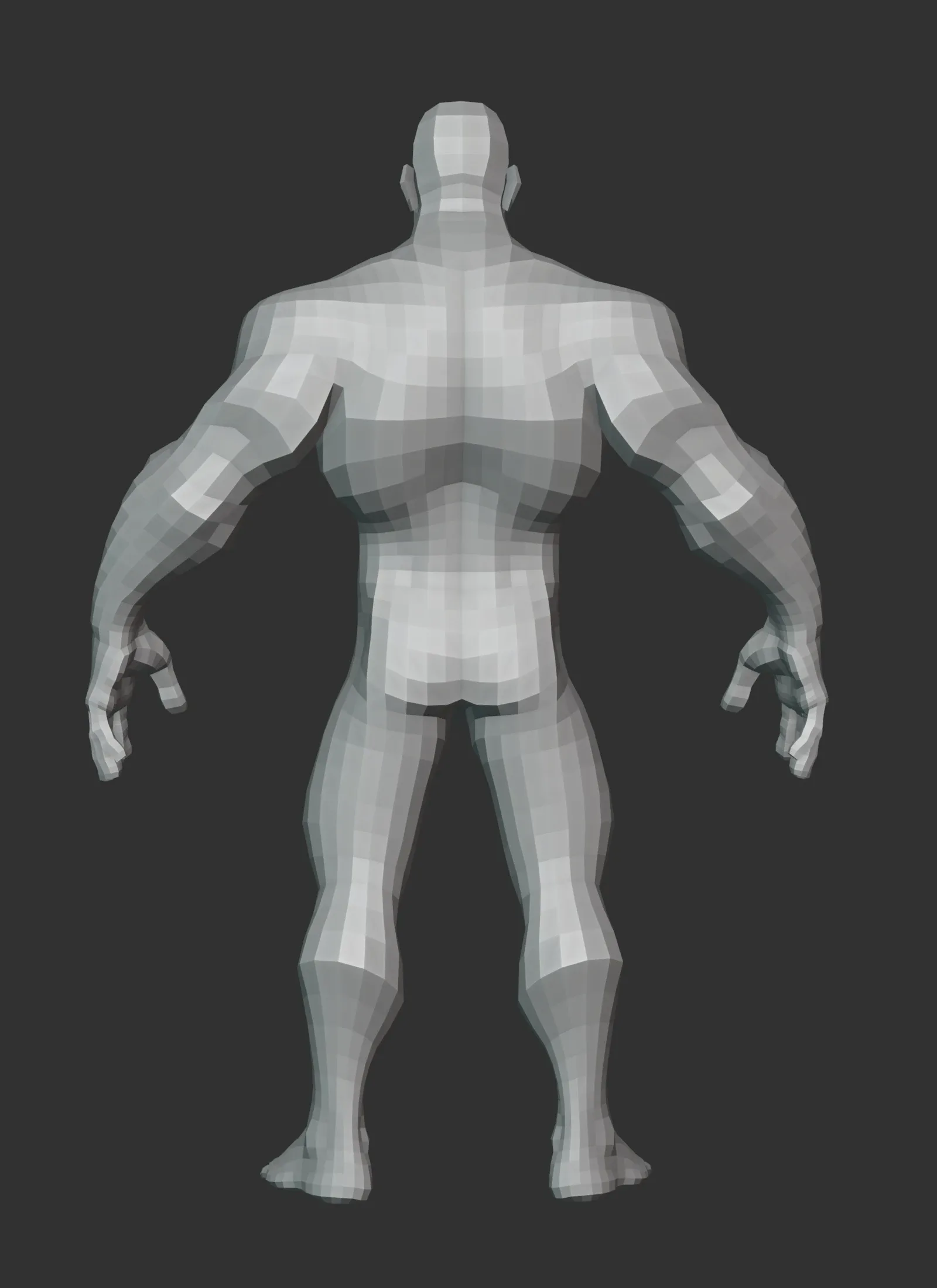 Stylized Hero Lowpoly Basemesh