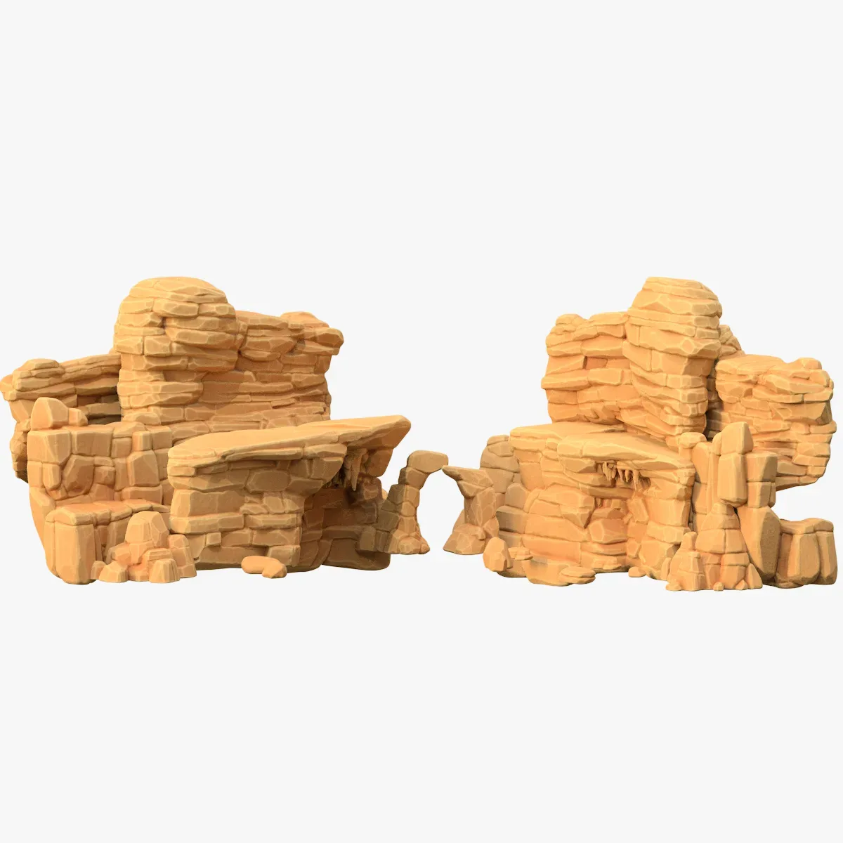 Stylized SandStone Rock Pack