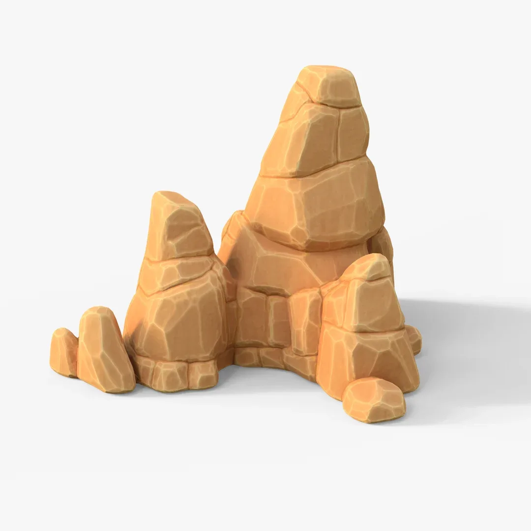 Stylized SandStone Rock Pack