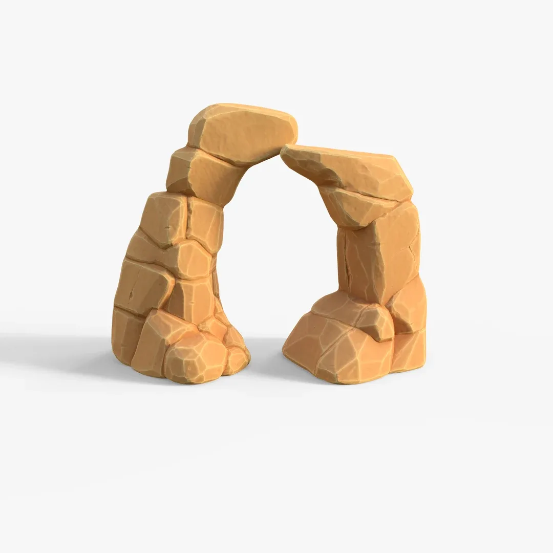 Stylized SandStone Rock Pack