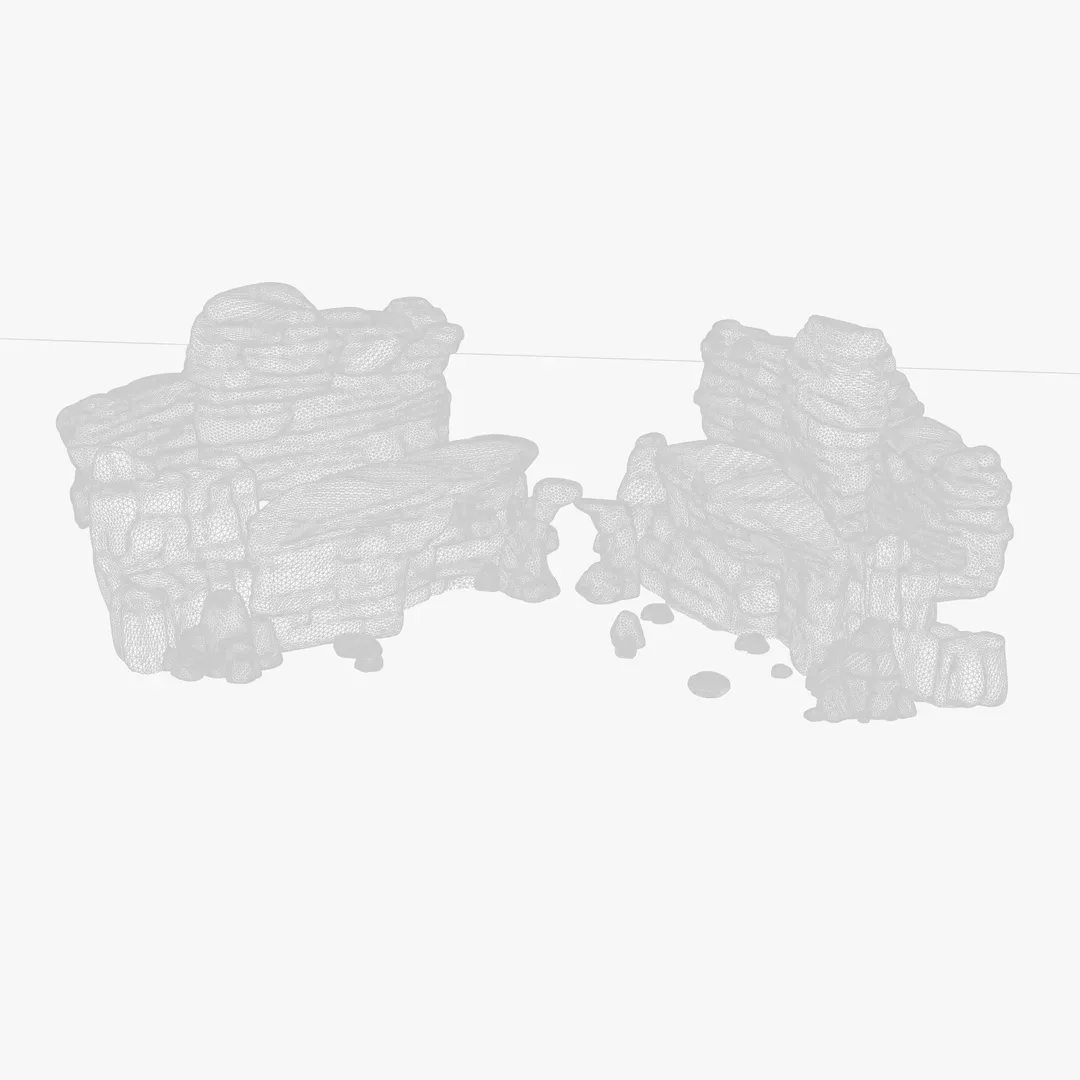 Stylized SandStone Rock Pack