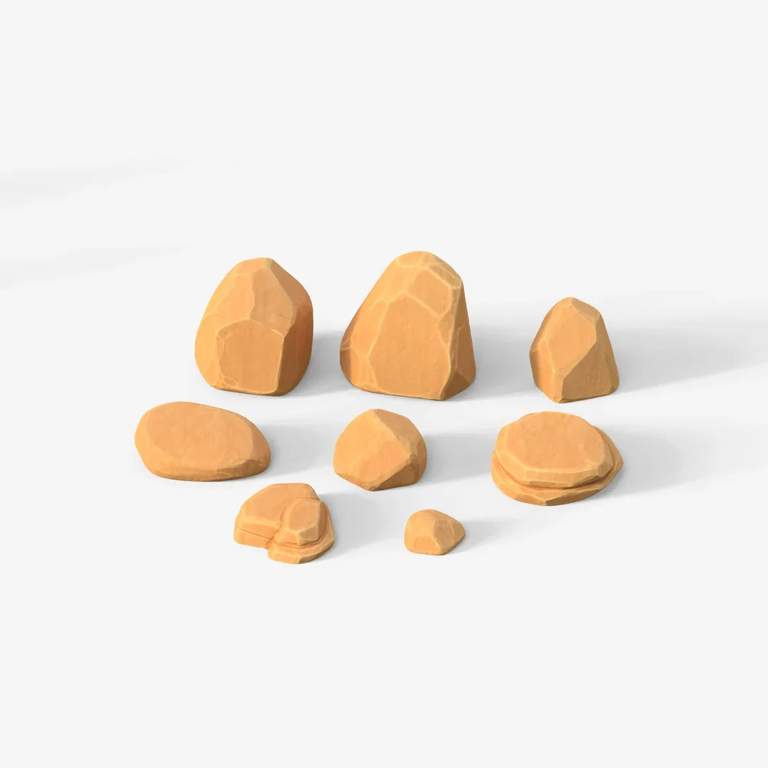 Stylized SandStone Rock Pack