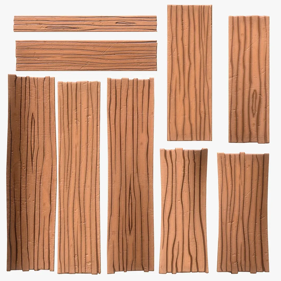 Stylized Wood Planks