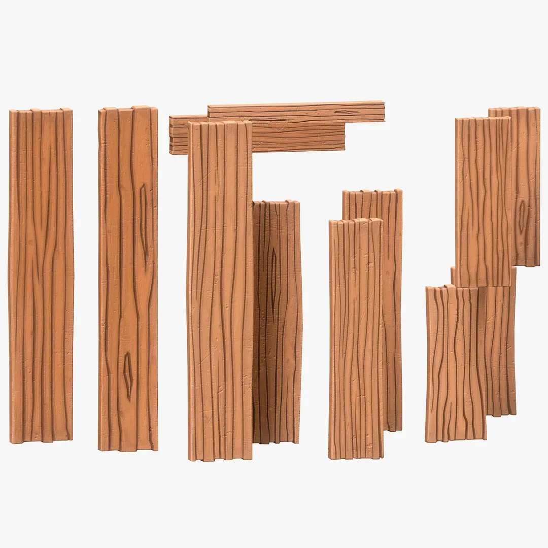 Stylized Wood Planks