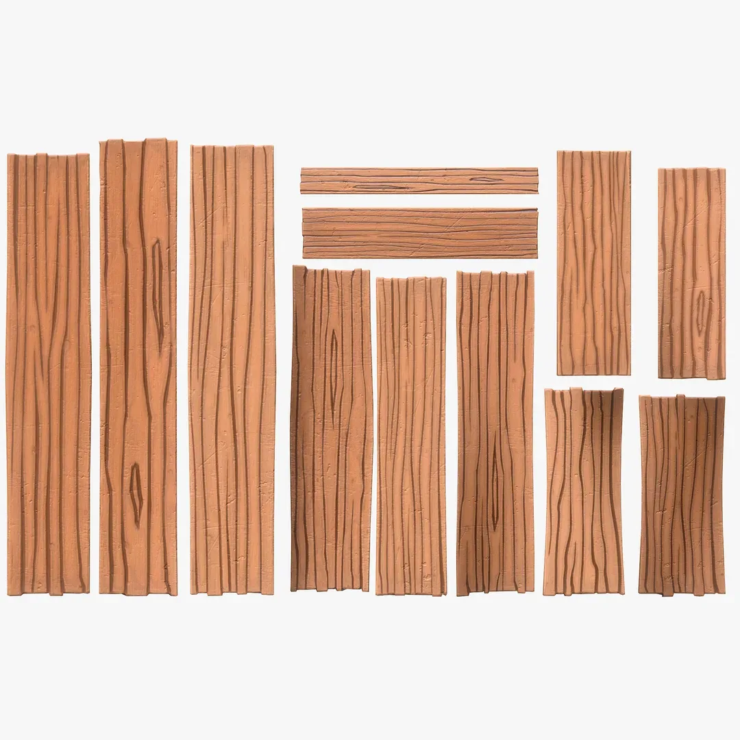 Stylized Wood Planks