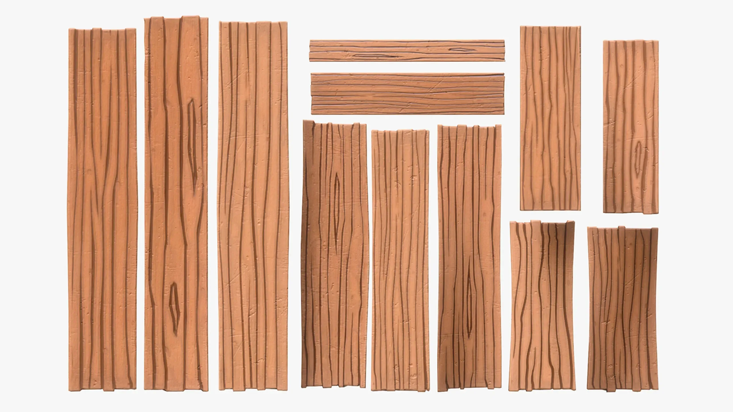 Stylized Wood Planks