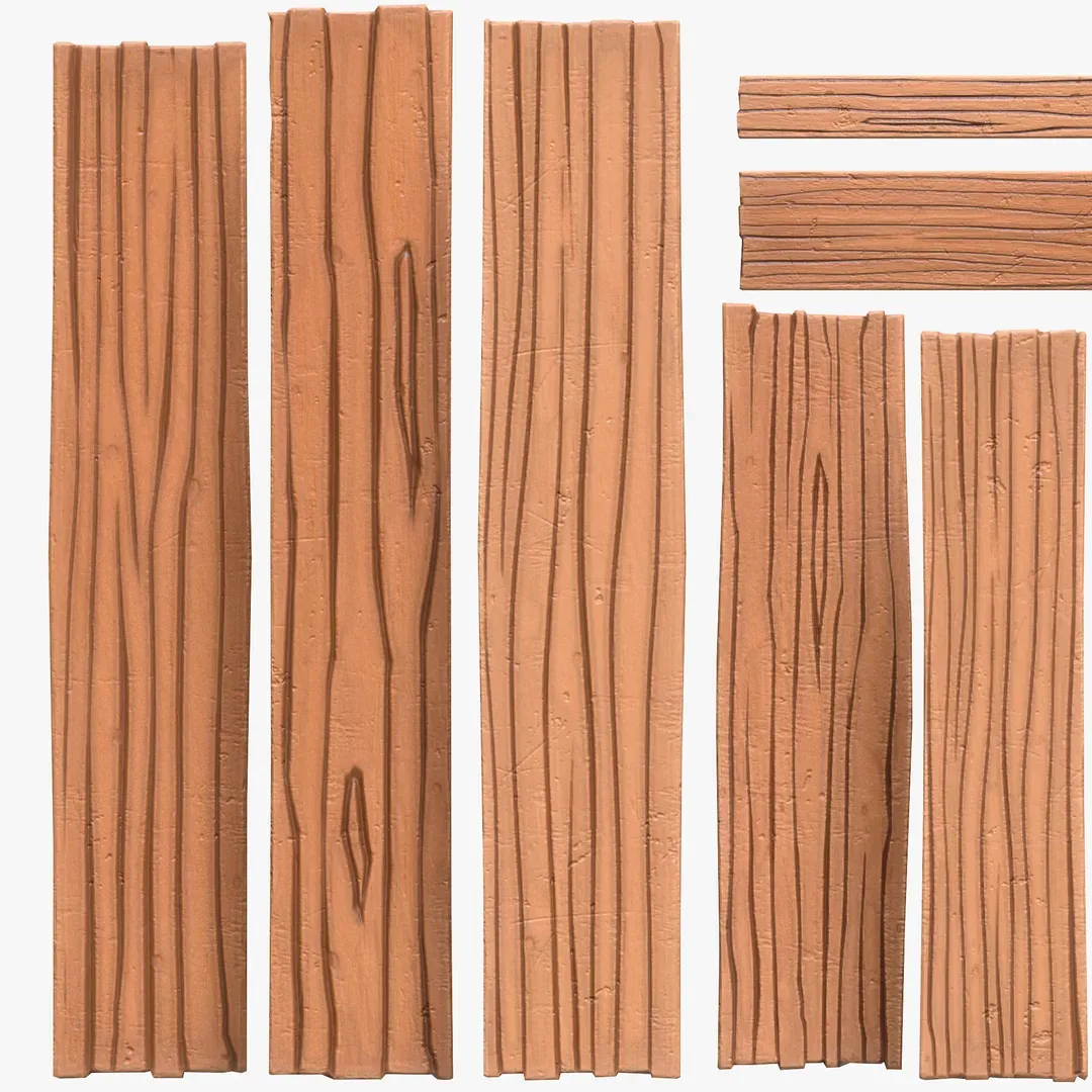 Stylized Wood Planks