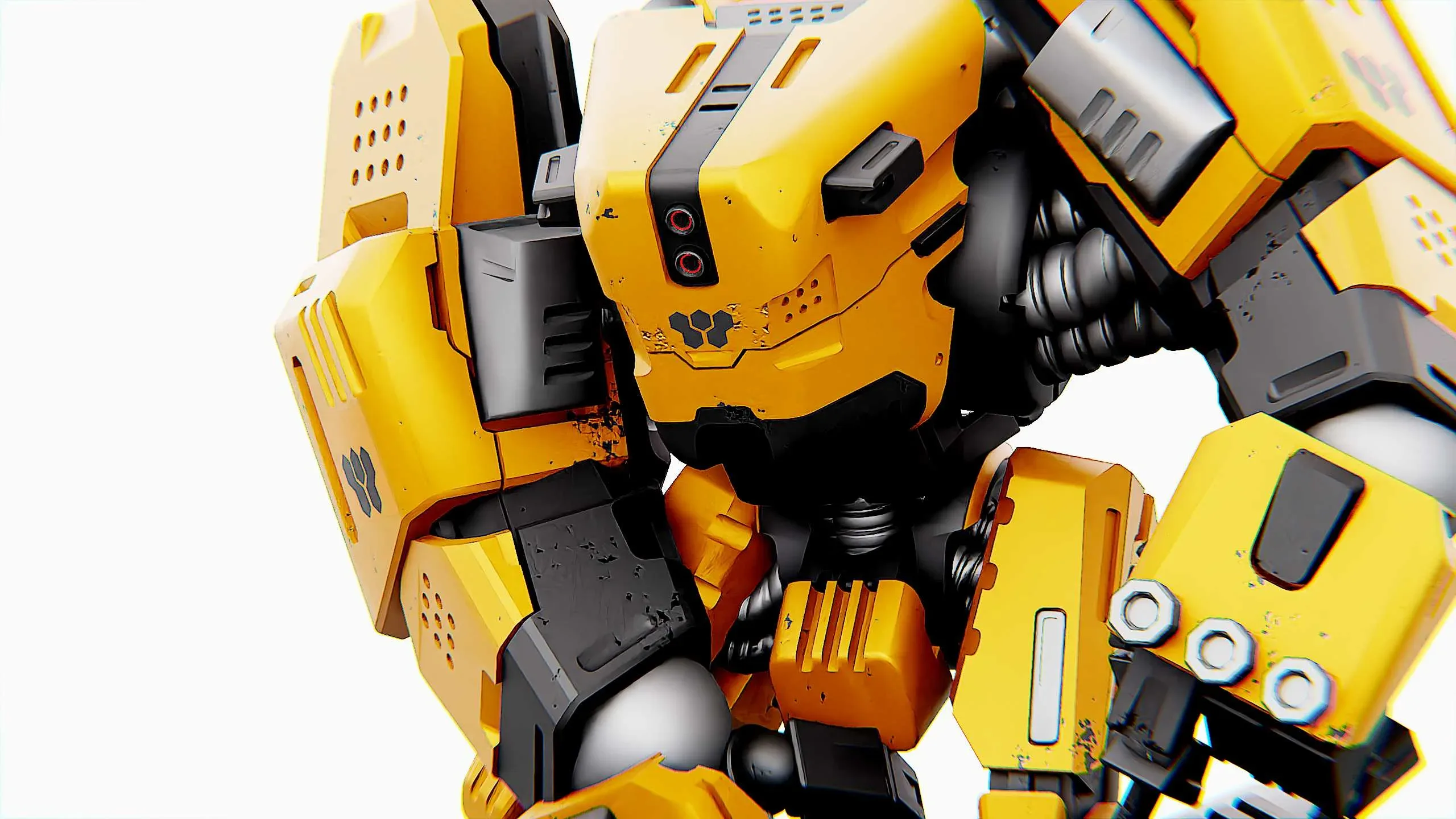 Biomech BOT Auto-Rig Pro Rigged For Mixamo, Unreal Engine Unity
