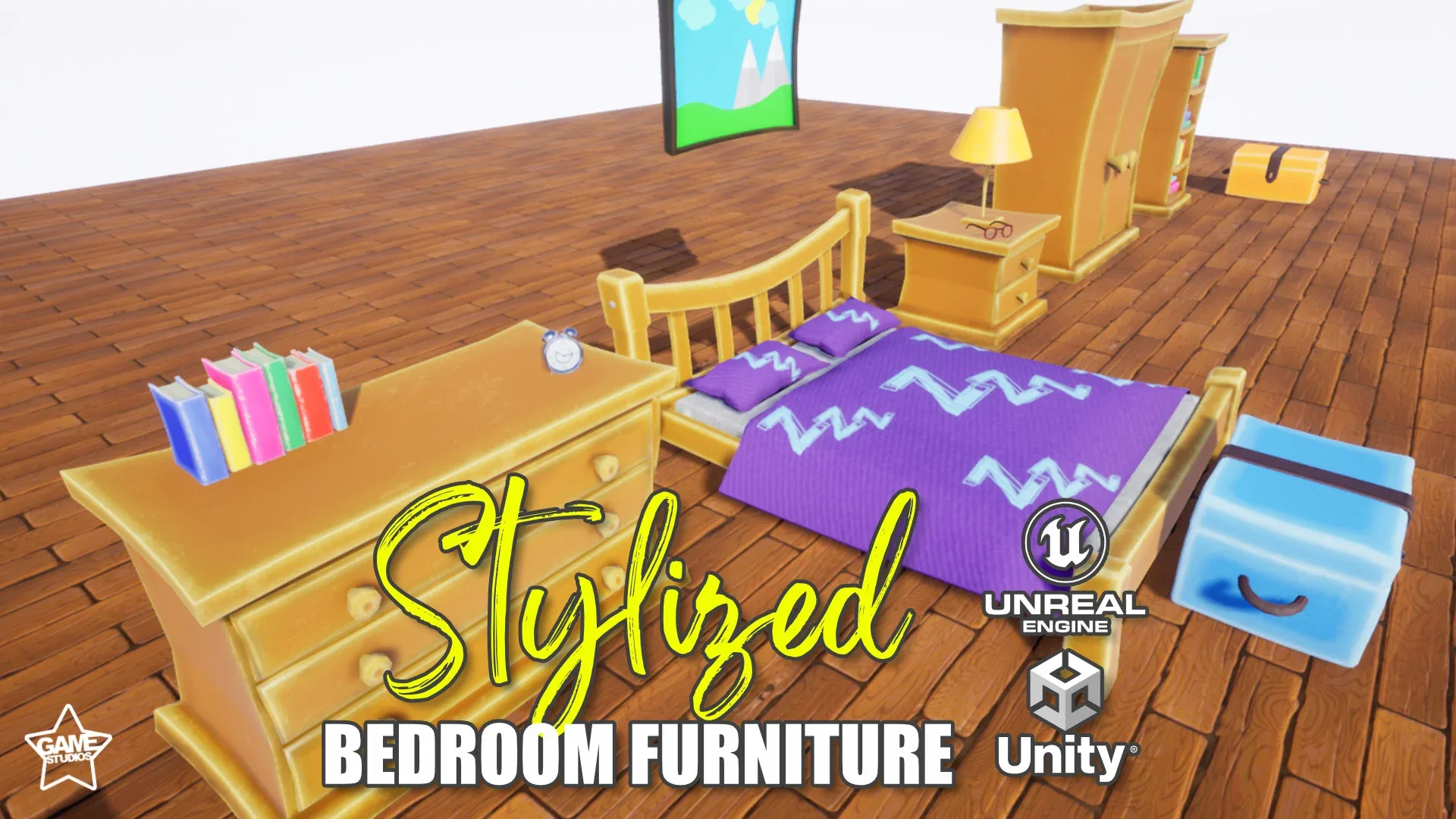 Stylized Bedroom Furniture