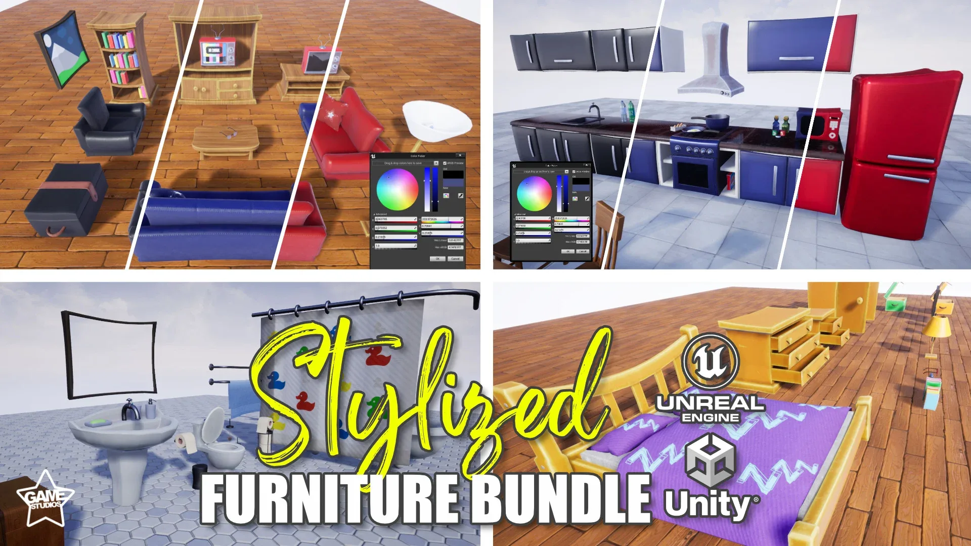 Stylized Furniture Bundle