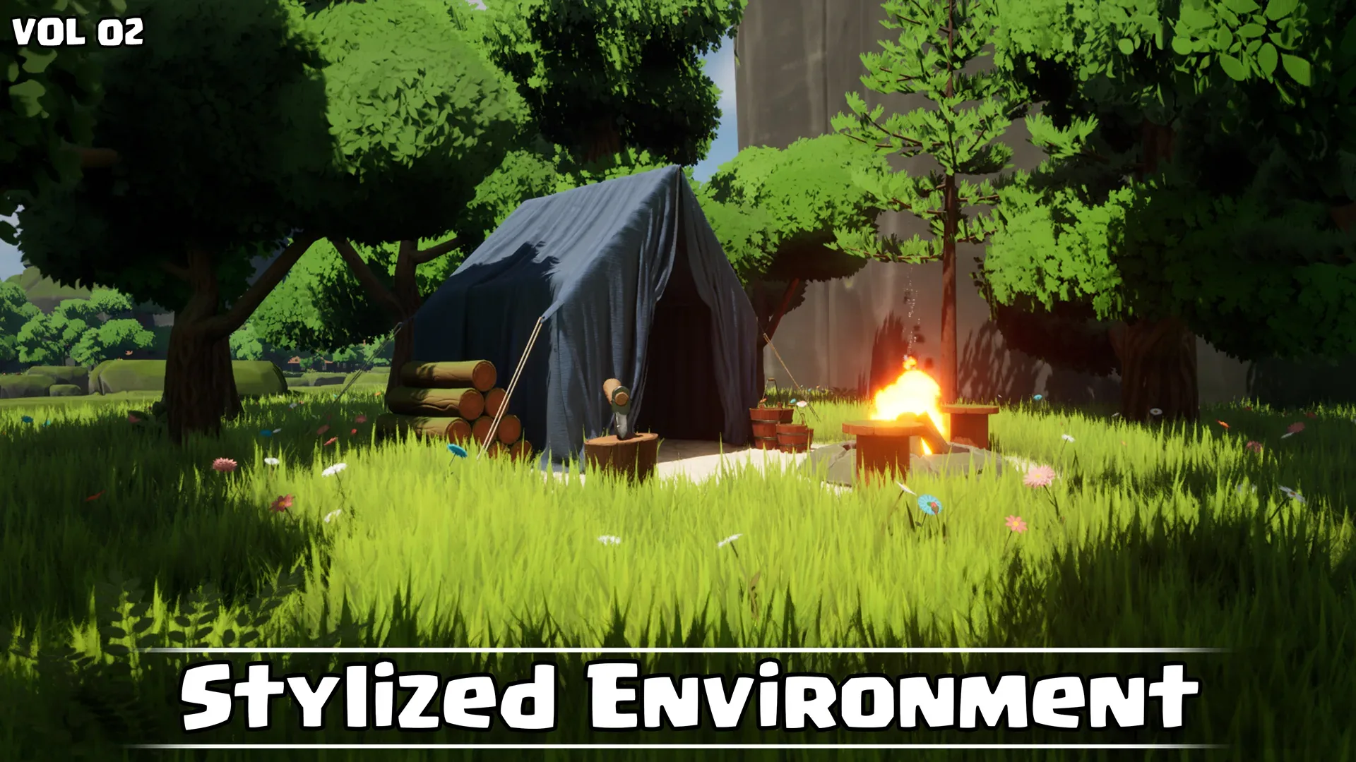 Stylized Environment Game Ready VOL02