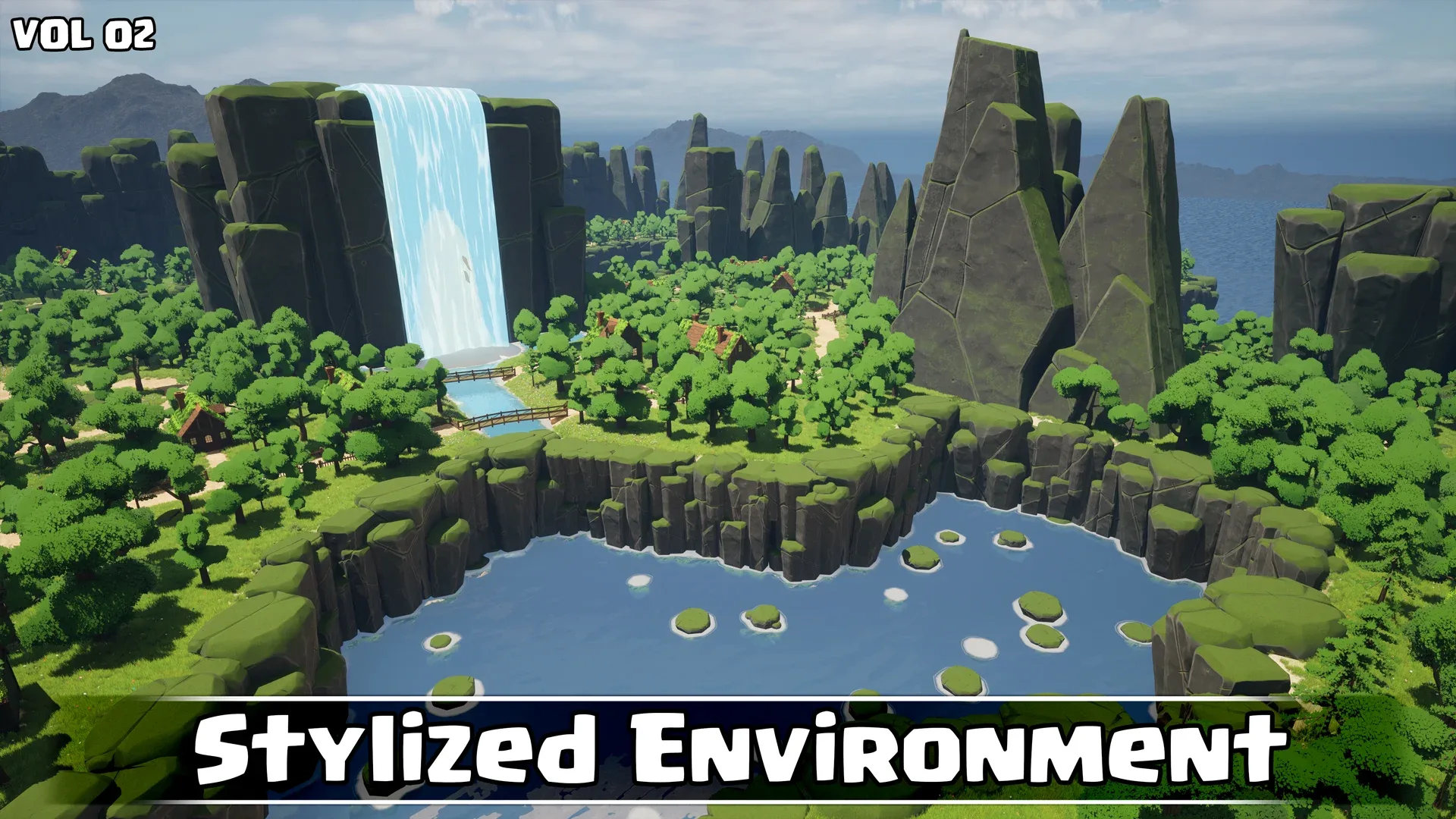 Stylized Environment Game Ready VOL02