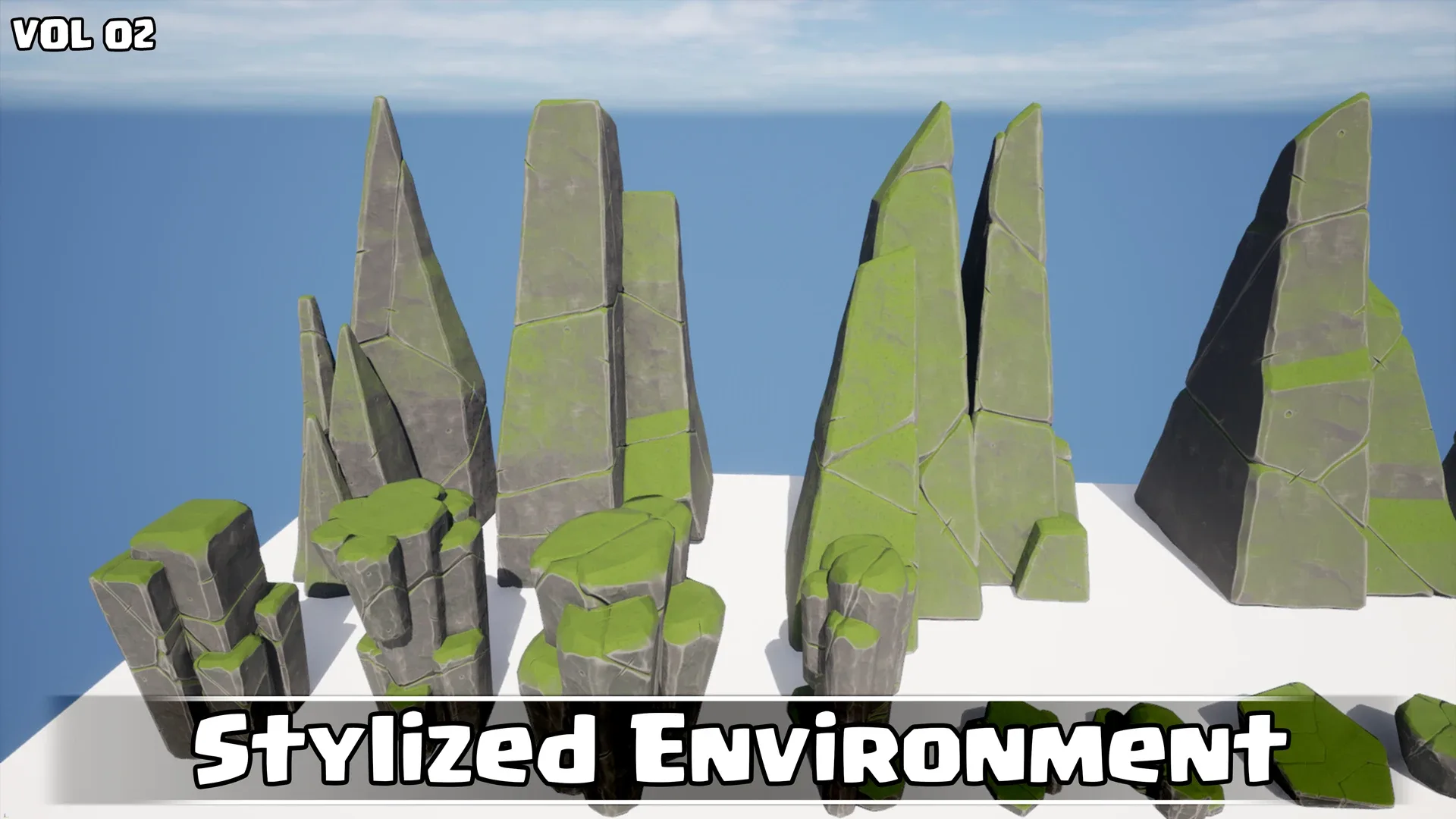 Stylized Environment Game Ready VOL02