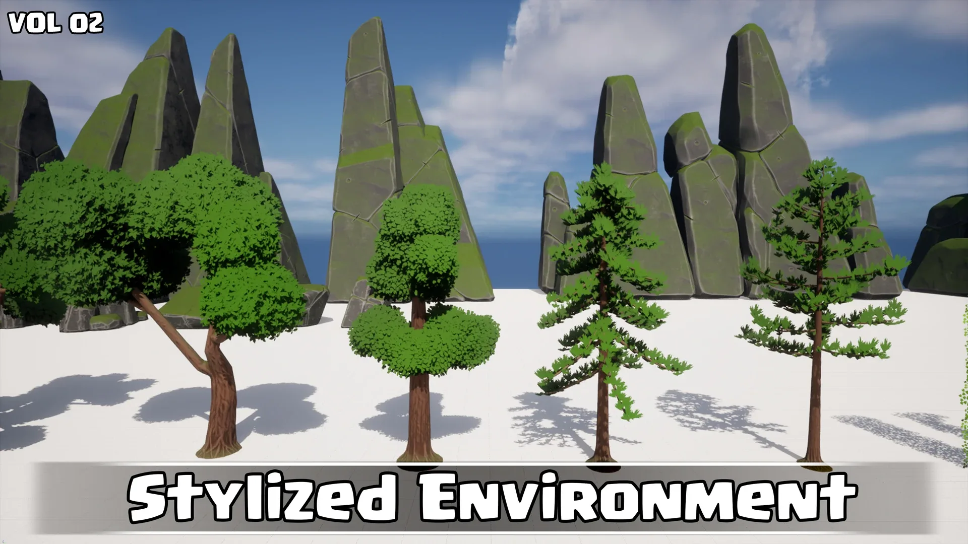 Stylized Environment Game Ready VOL02