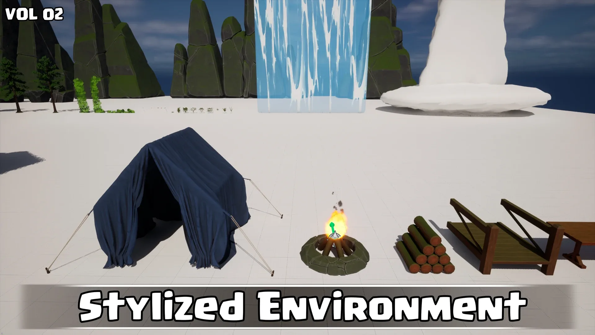 Stylized Environment Game Ready VOL02