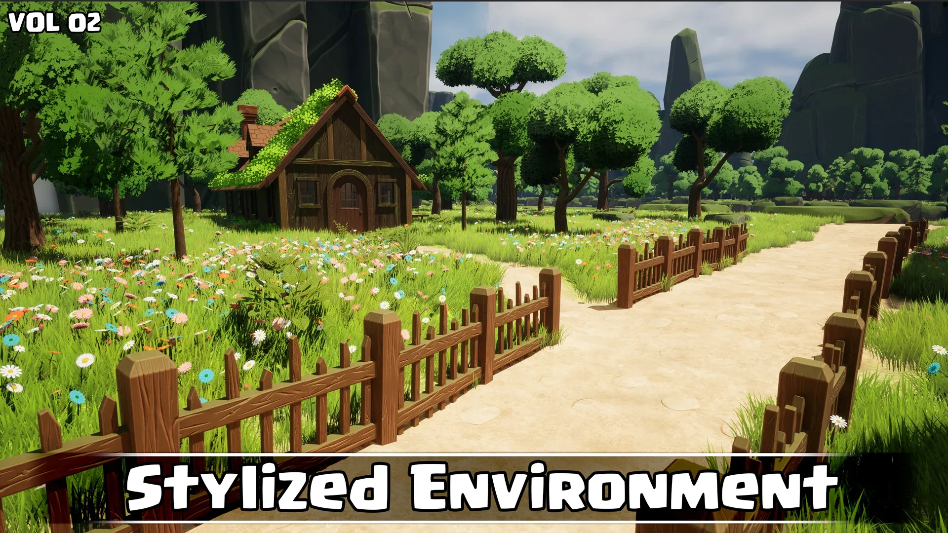 Stylized Environment Game Ready VOL02