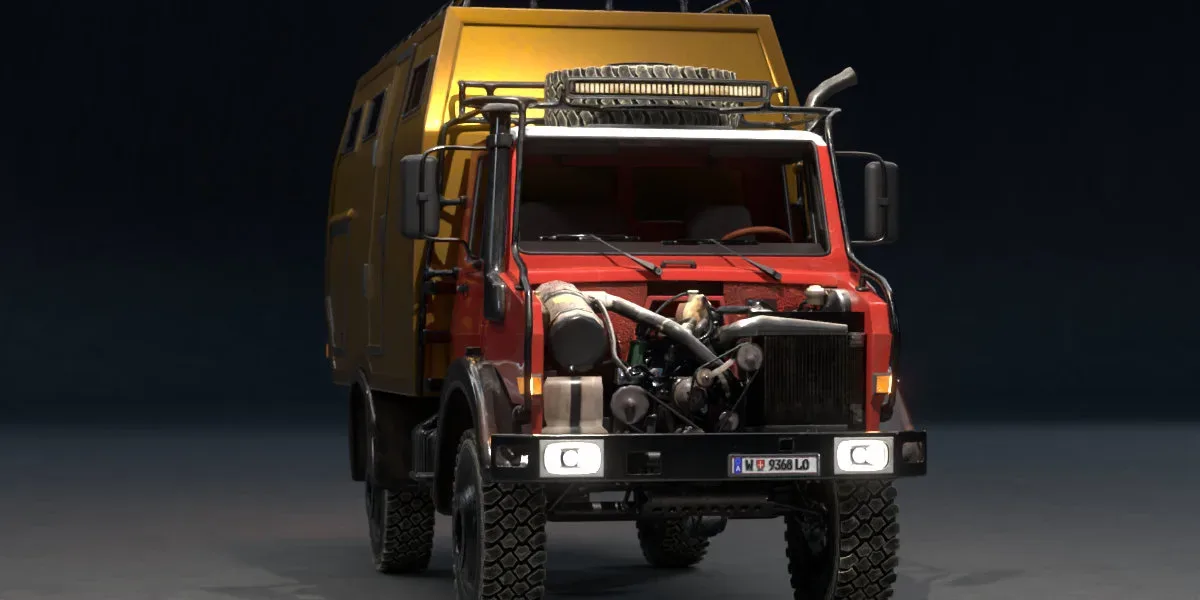 Fully-Equipped Unimog Rv