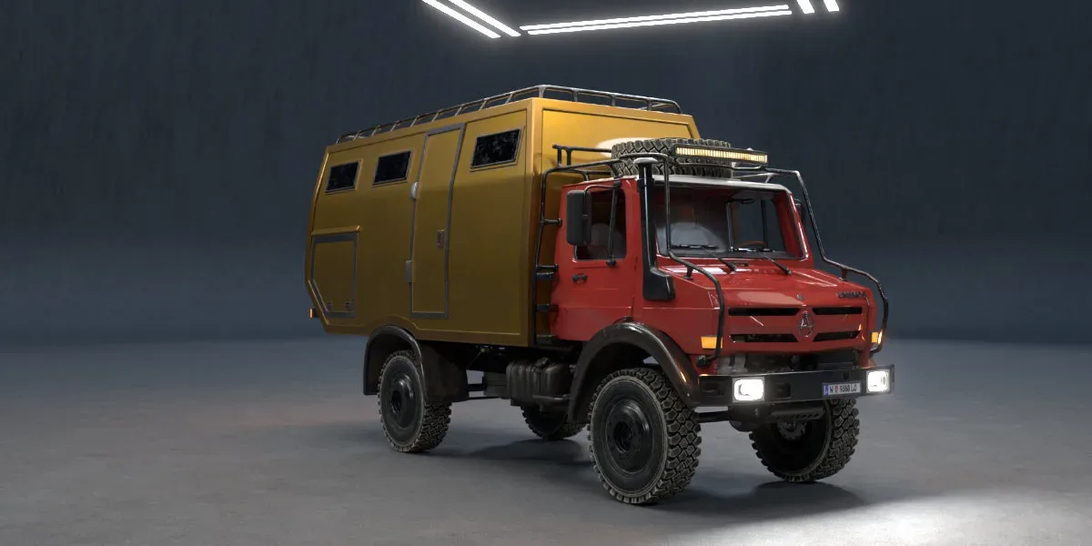 Fully-Equipped Unimog Rv