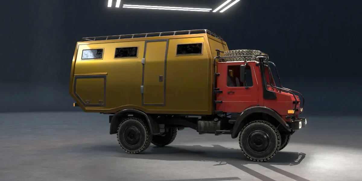 Fully-Equipped Unimog Rv