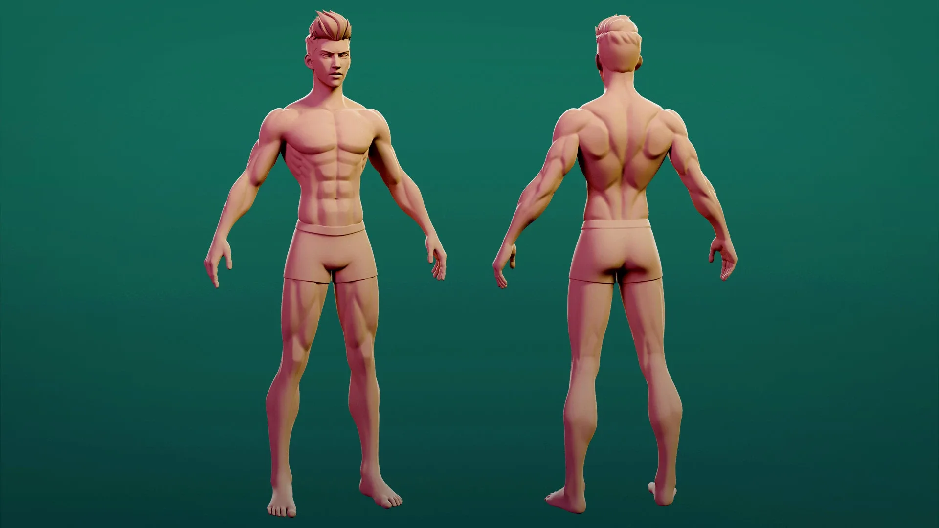 Stylized Male Basemesh