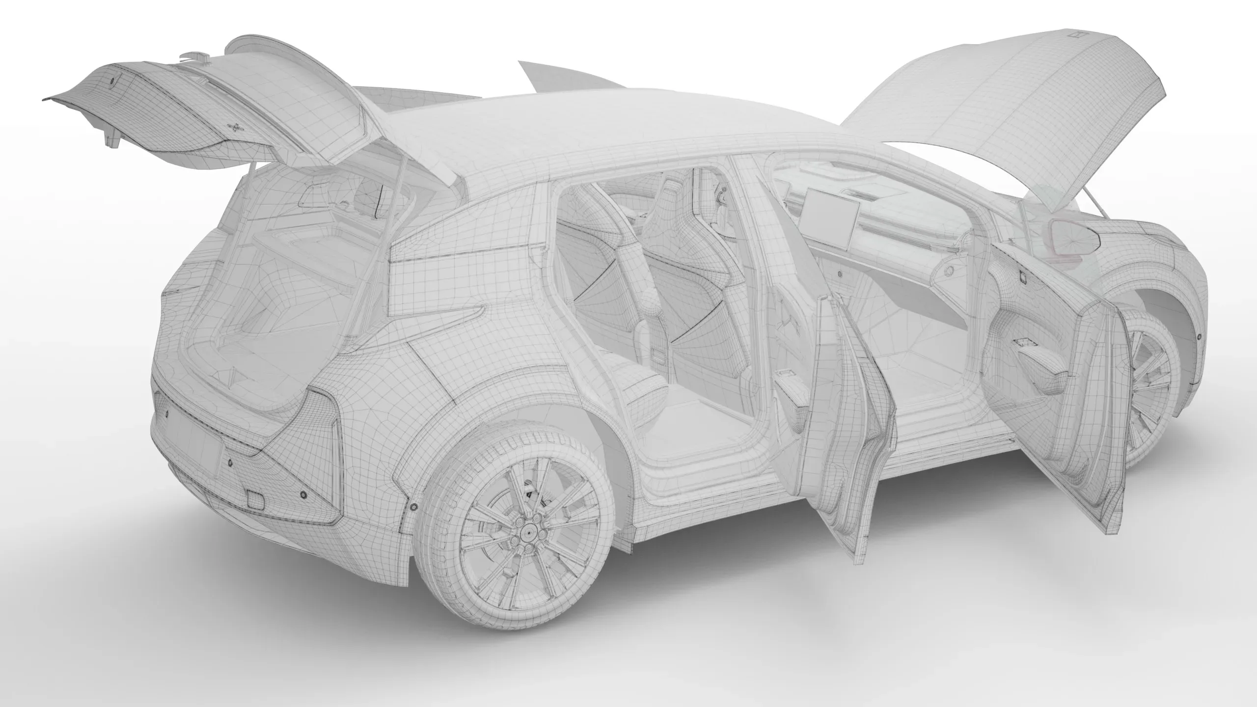 2024 Zeekr X With Interior