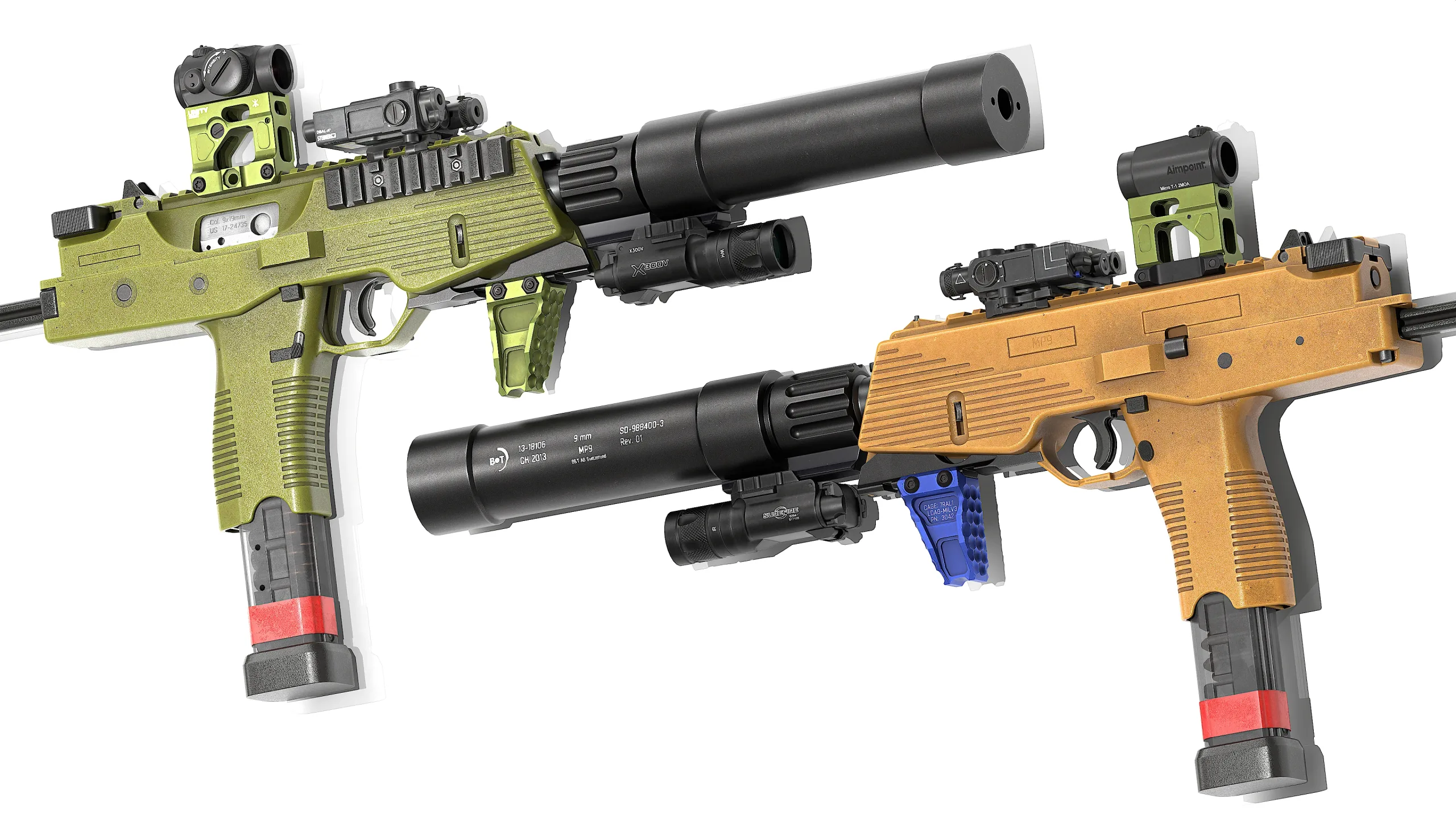 Brugger & Thomet MP9 V2