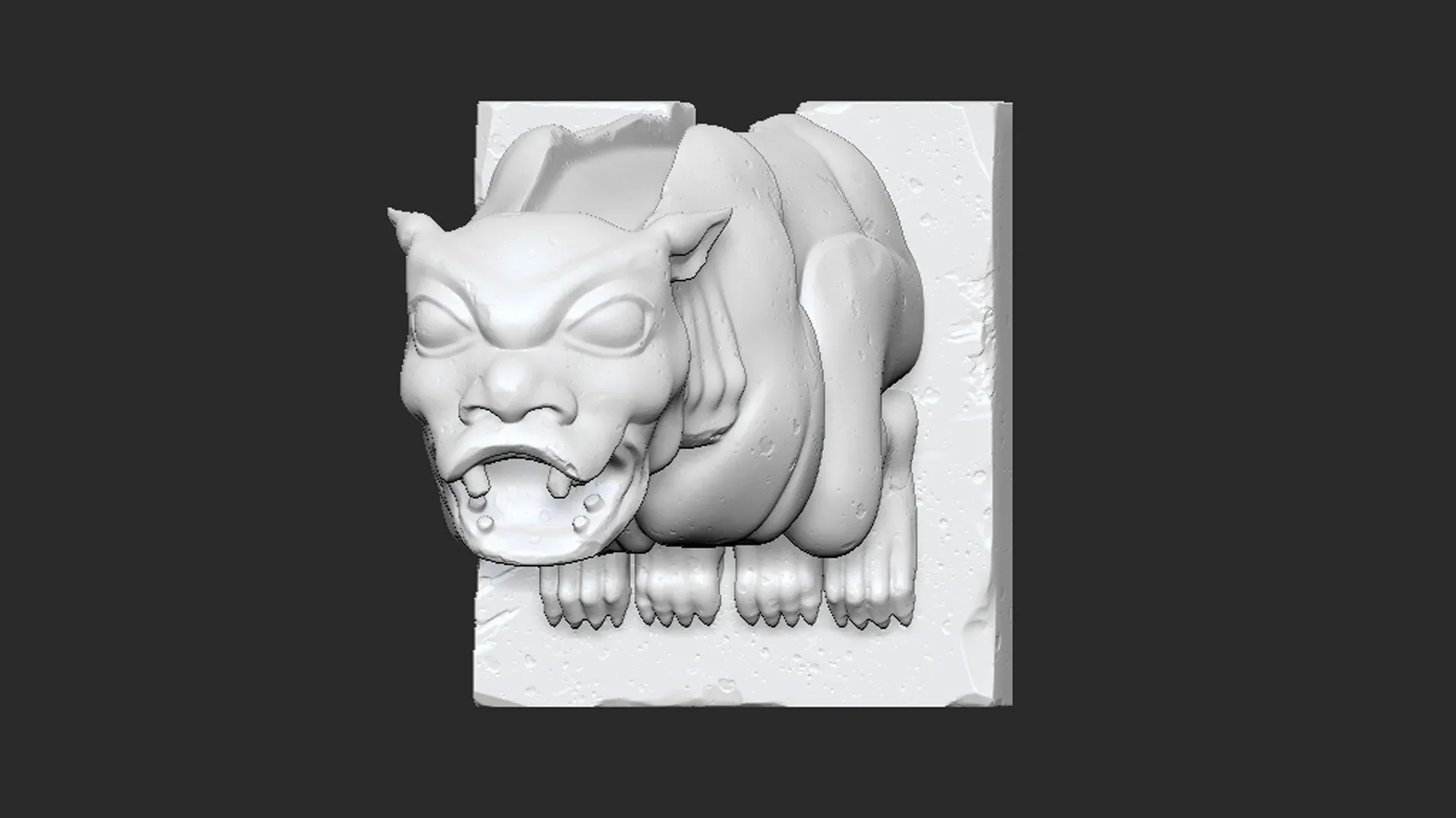 Gargoyle02 3DPrint